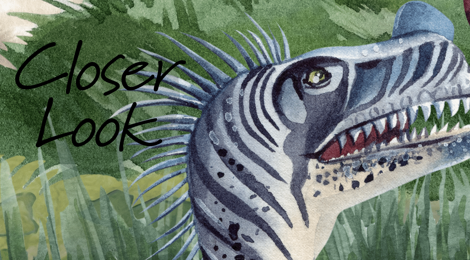 Enchanted Dinosaur Park Kids Wallpaper Mural