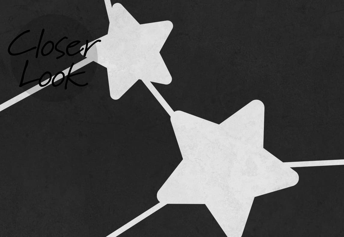 Astronomical Star Patterns Kids Room Wallpaper