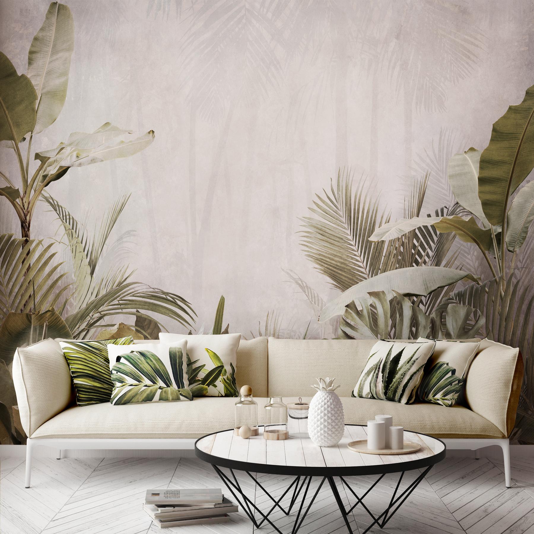 Tropical Rainforest Palm Wallpaper Mural