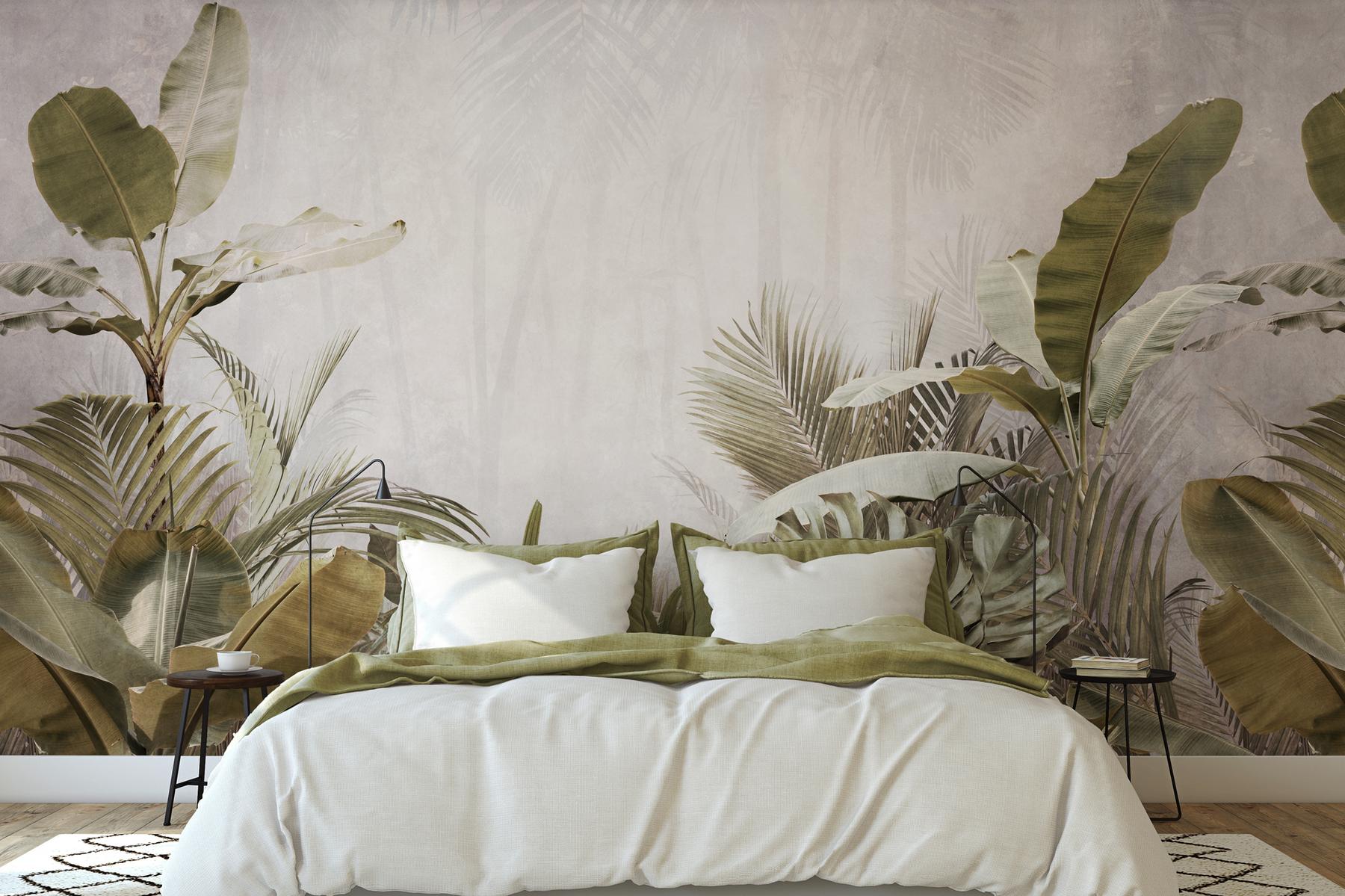 Tropical Rainforest Palm Wallpaper Mural