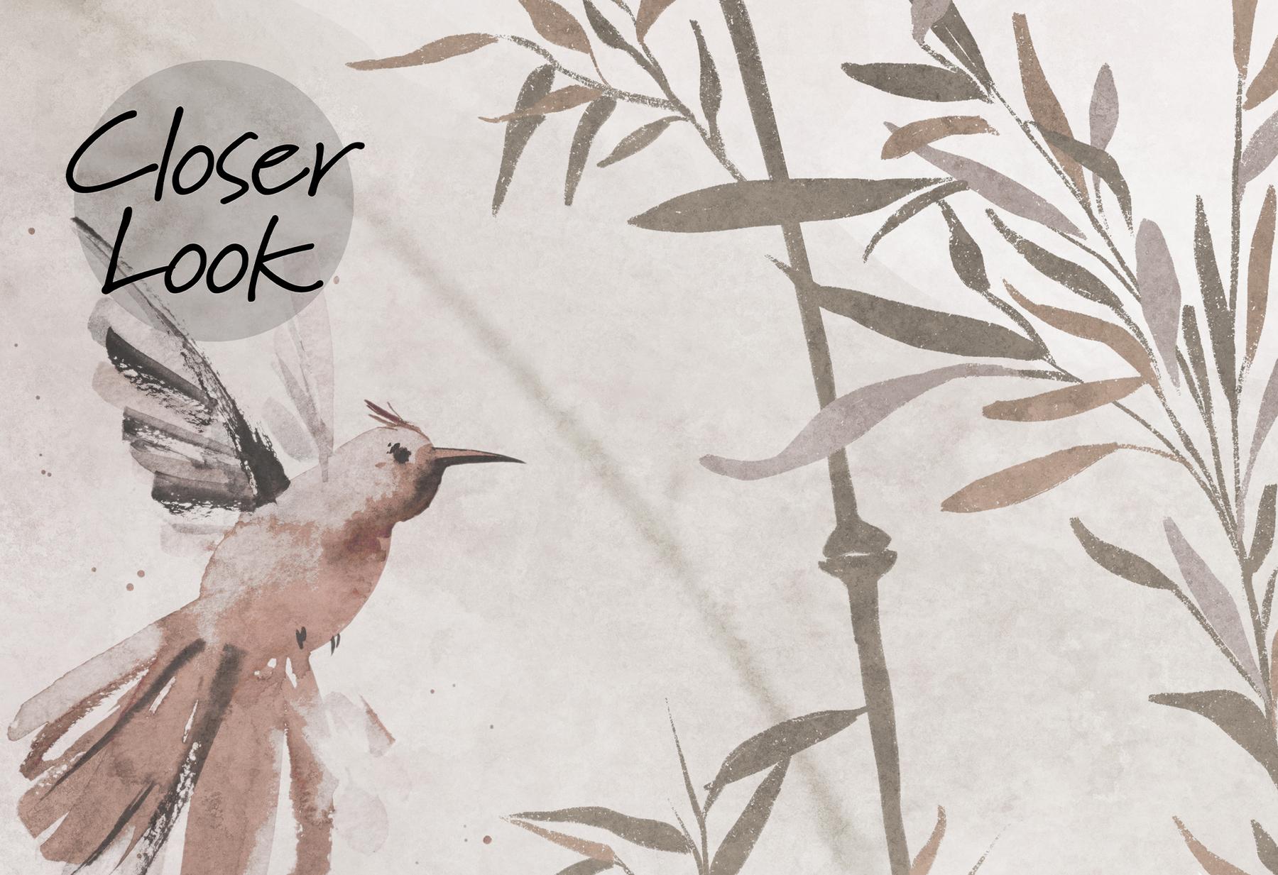 Chinese Bamboo Landscape Wallpaper Mural