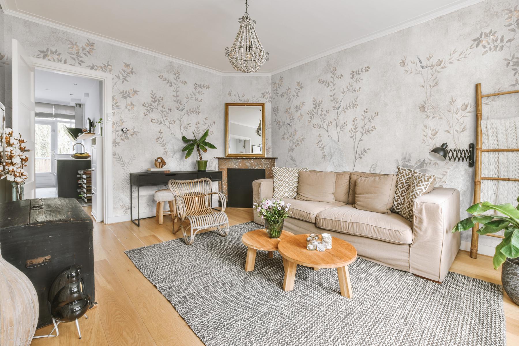 Majestic Peacock Paradise Wallpaper Mural