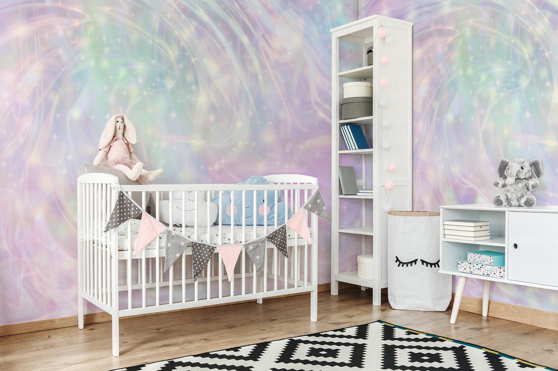 Magical Swirly Sky Kids Wallpaper Mural