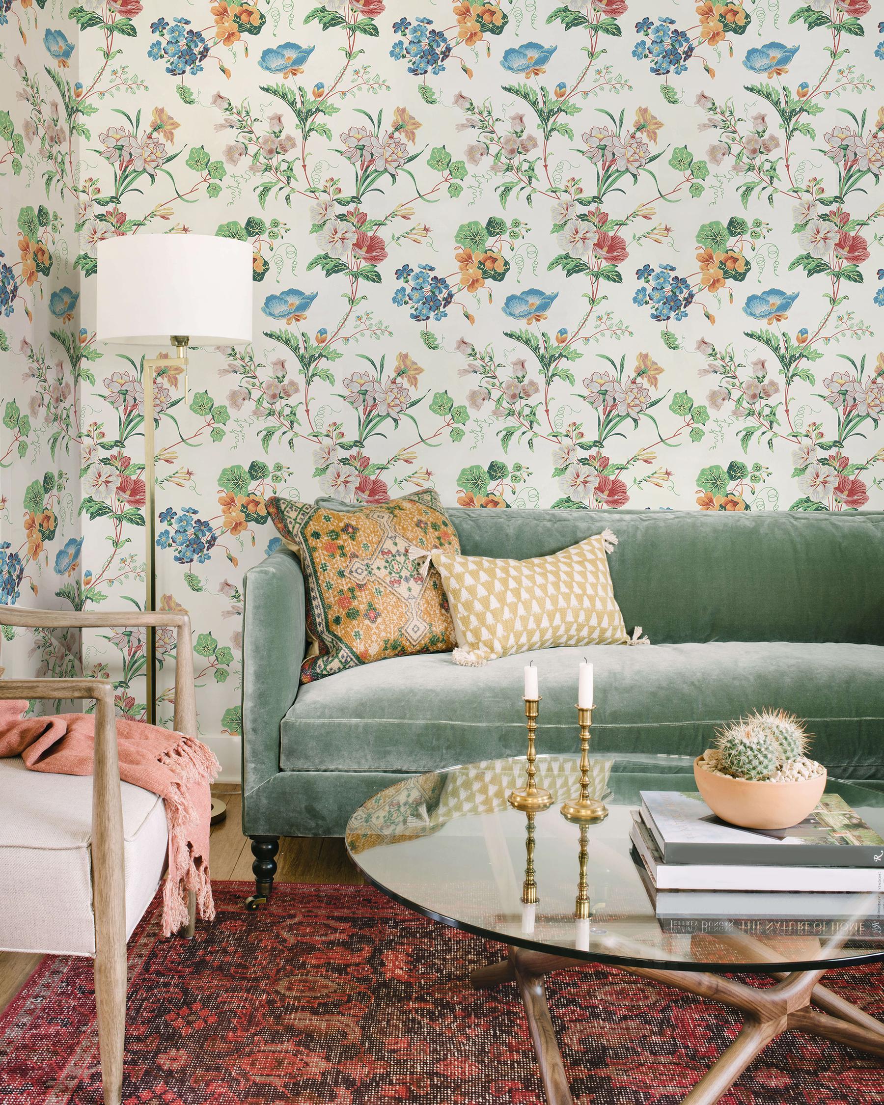 Botanical Garden Fresco Wallpaper Mural