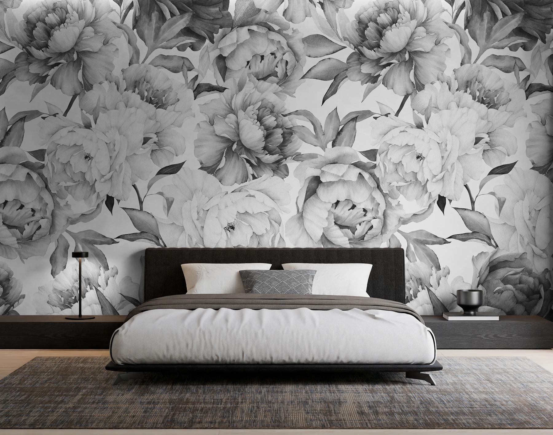 Soft Rose Floral Delicacy Wallpaper Mural