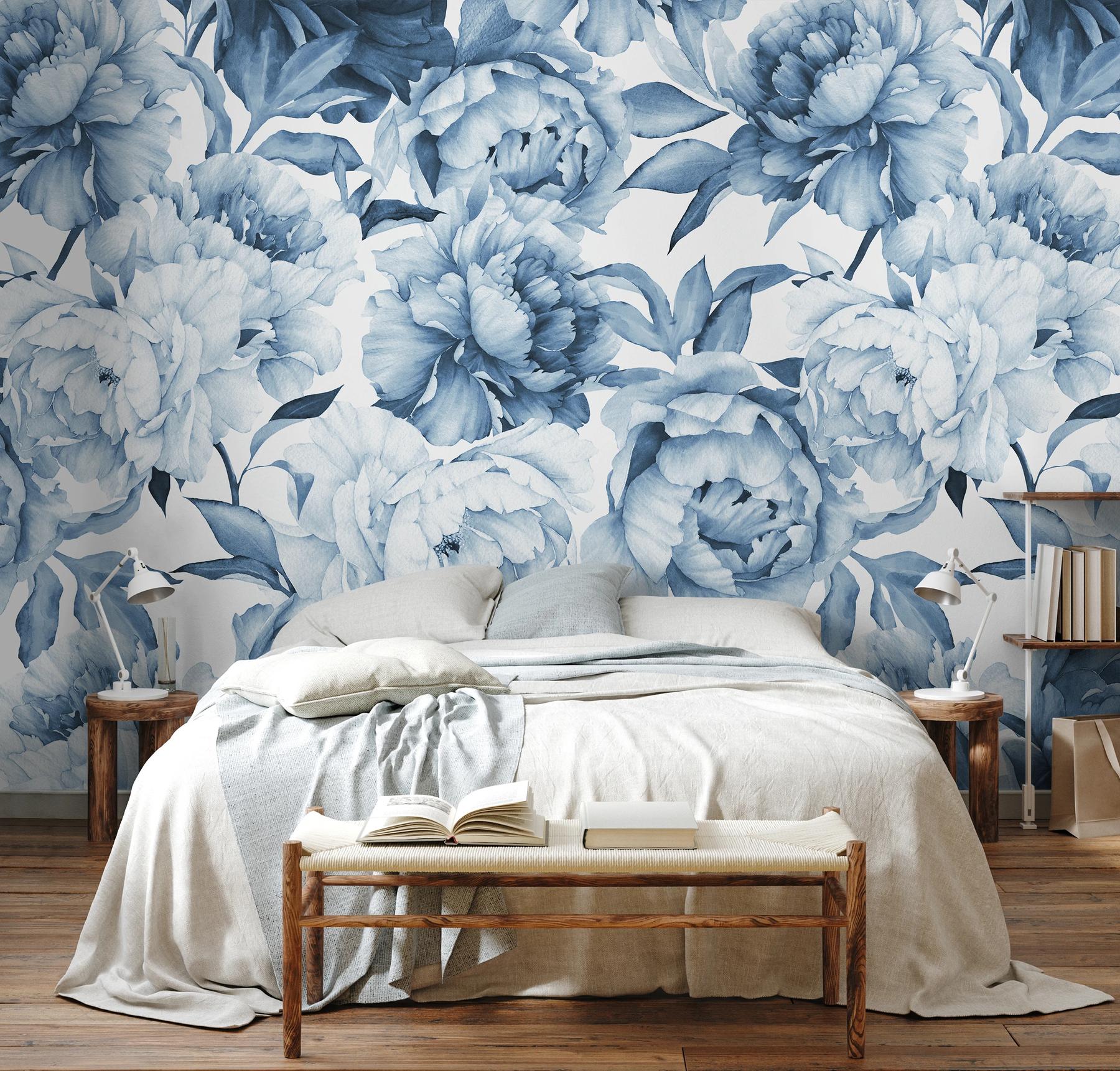 Soft Rose Floral Delicacy Wallpaper Mural