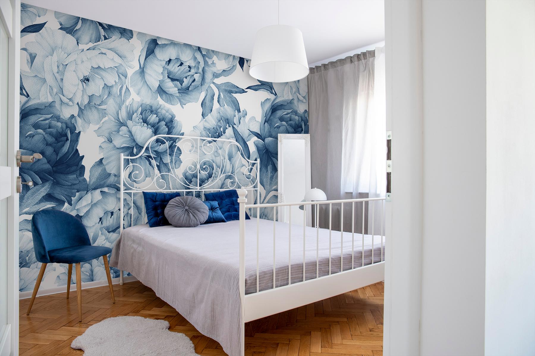 Soft Rose Floral Delicacy Wallpaper Mural