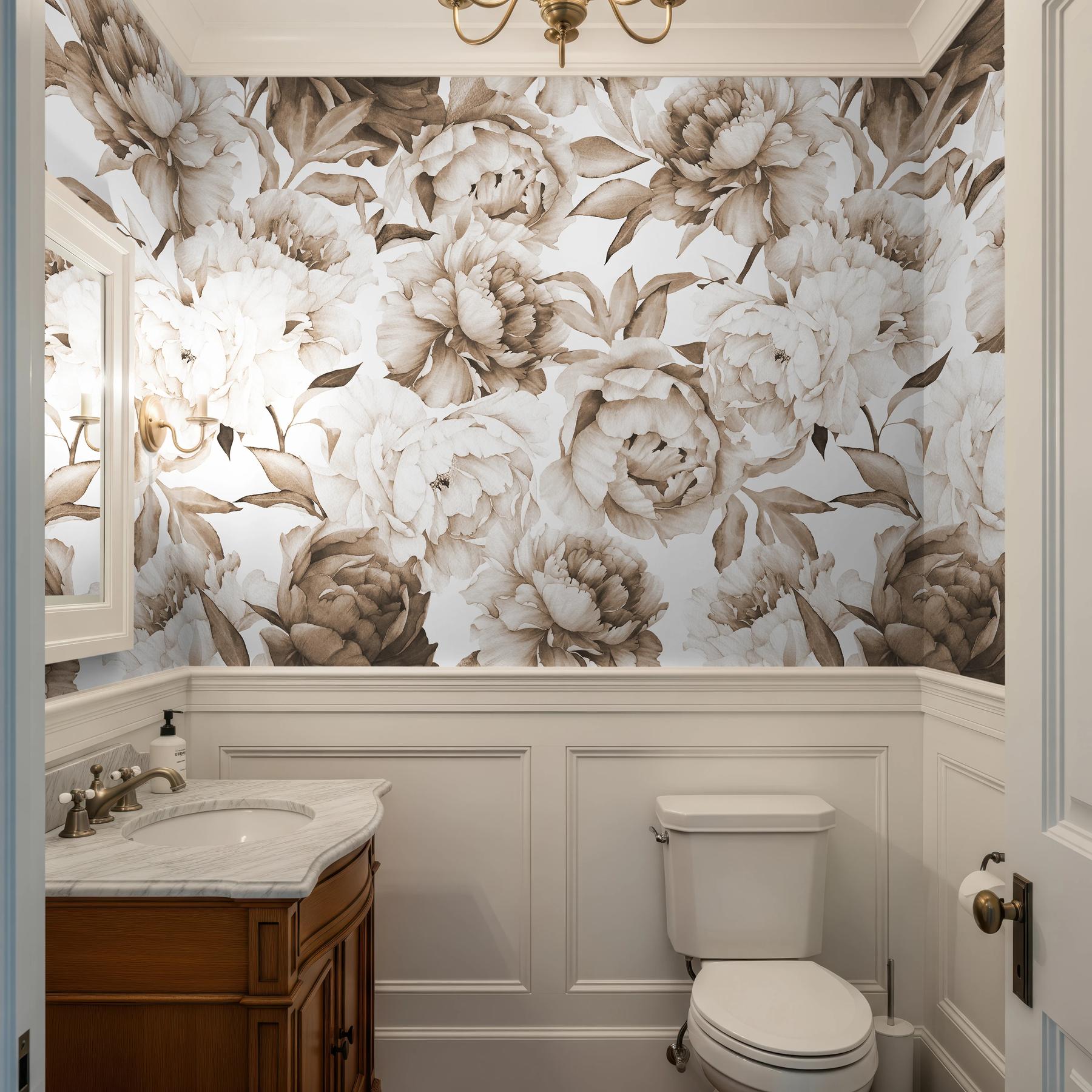 Soft Rose Floral Delicacy Wallpaper Mural