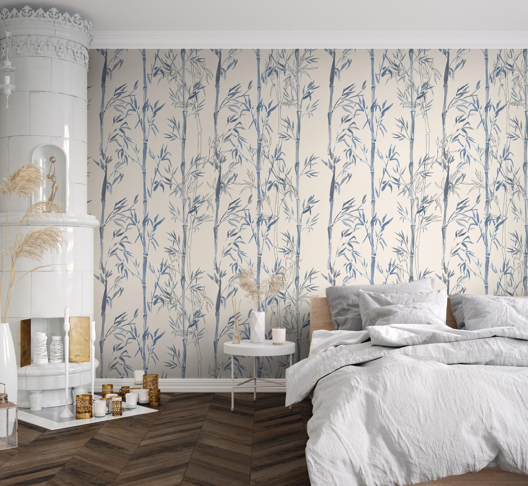 Zen Bamboo Serenity Nature Wallpaper Mural