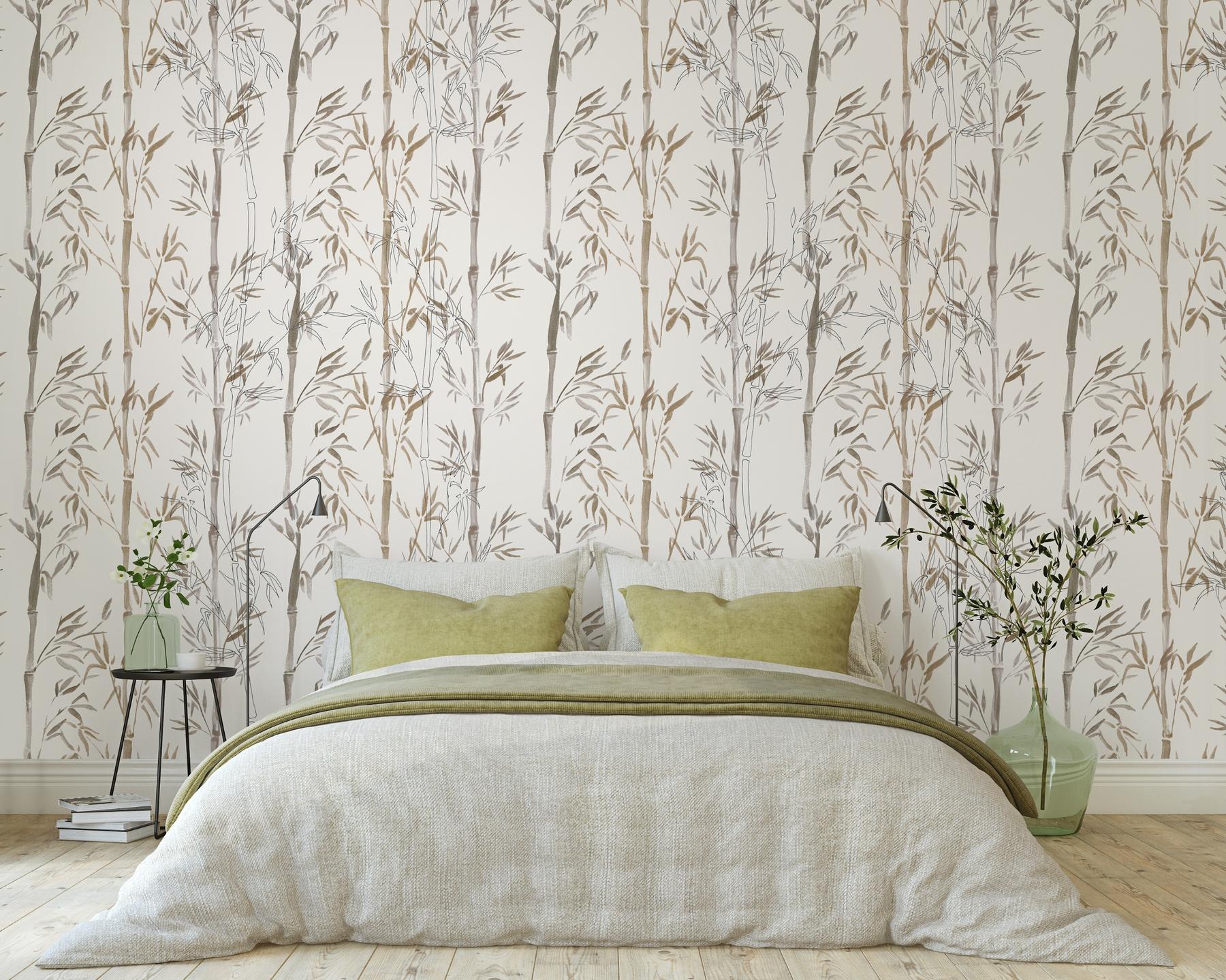 Zen Bamboo Serenity Nature Wallpaper Mural