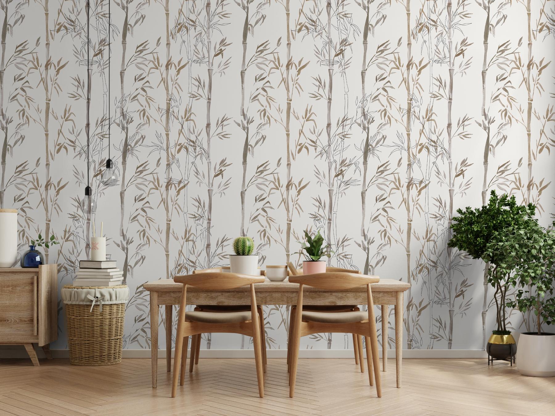 Zen Bamboo Serenity Nature Wallpaper Mural