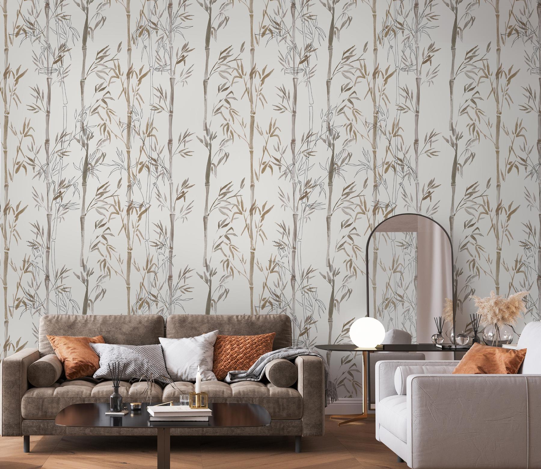 Zen Bamboo Serenity Nature Wallpaper Mural