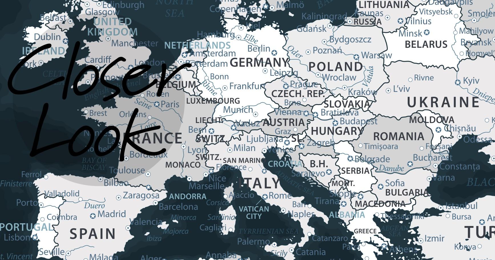 Stylish Geographical World Atlas Map Wallpaper Mural