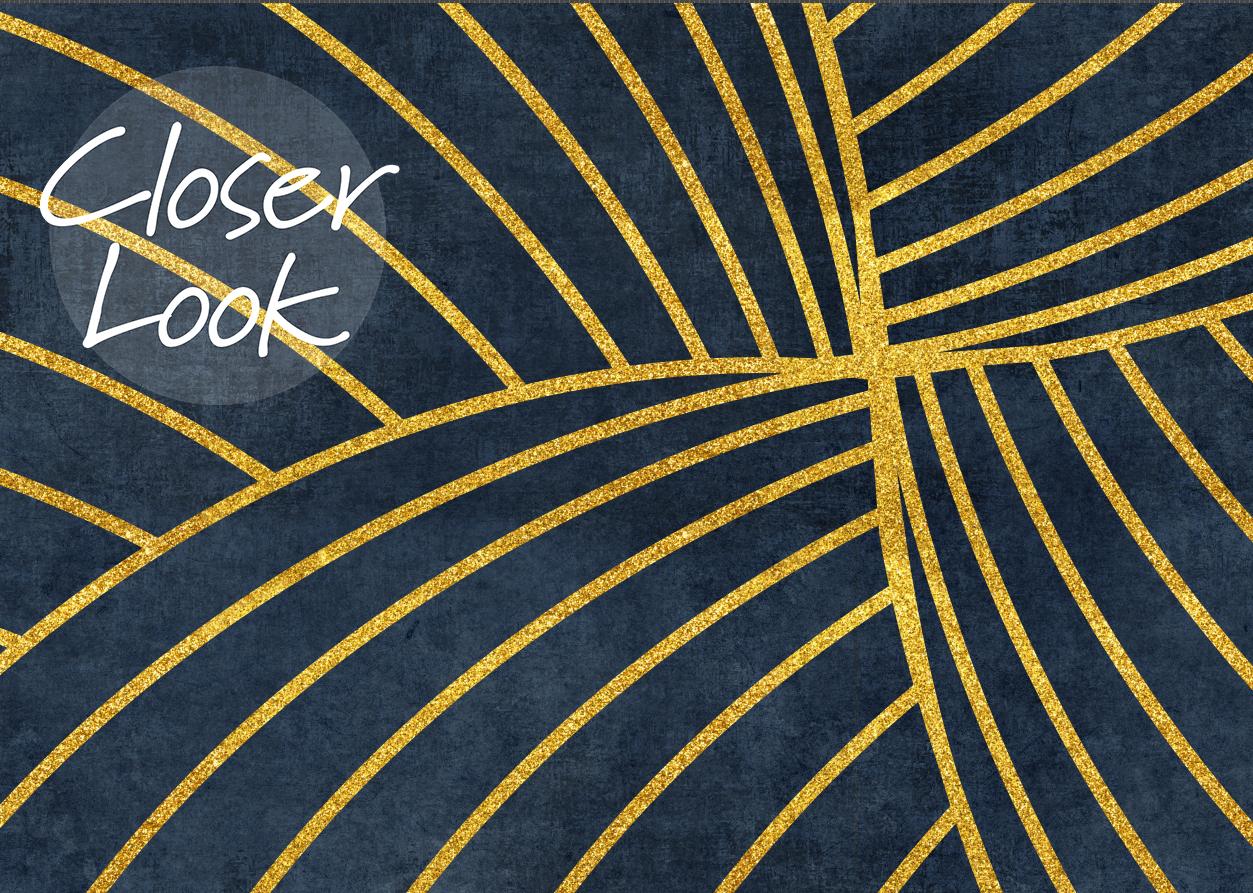 Geometric Circles Deluxe Wallpaper Mural