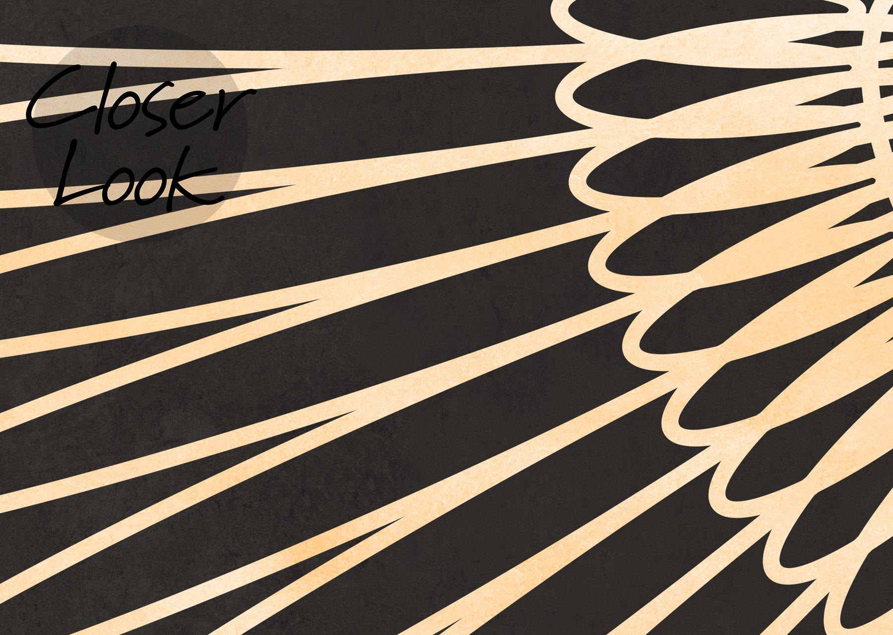 Japanese Crane Harmony Pattern Wallpaper Mural