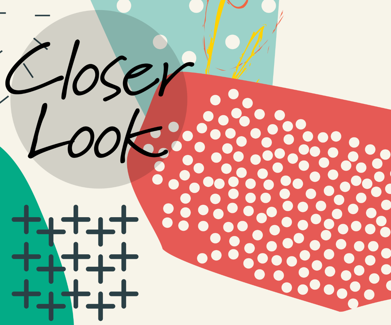 Abstract Colorful Shapes Wallpaper Mural