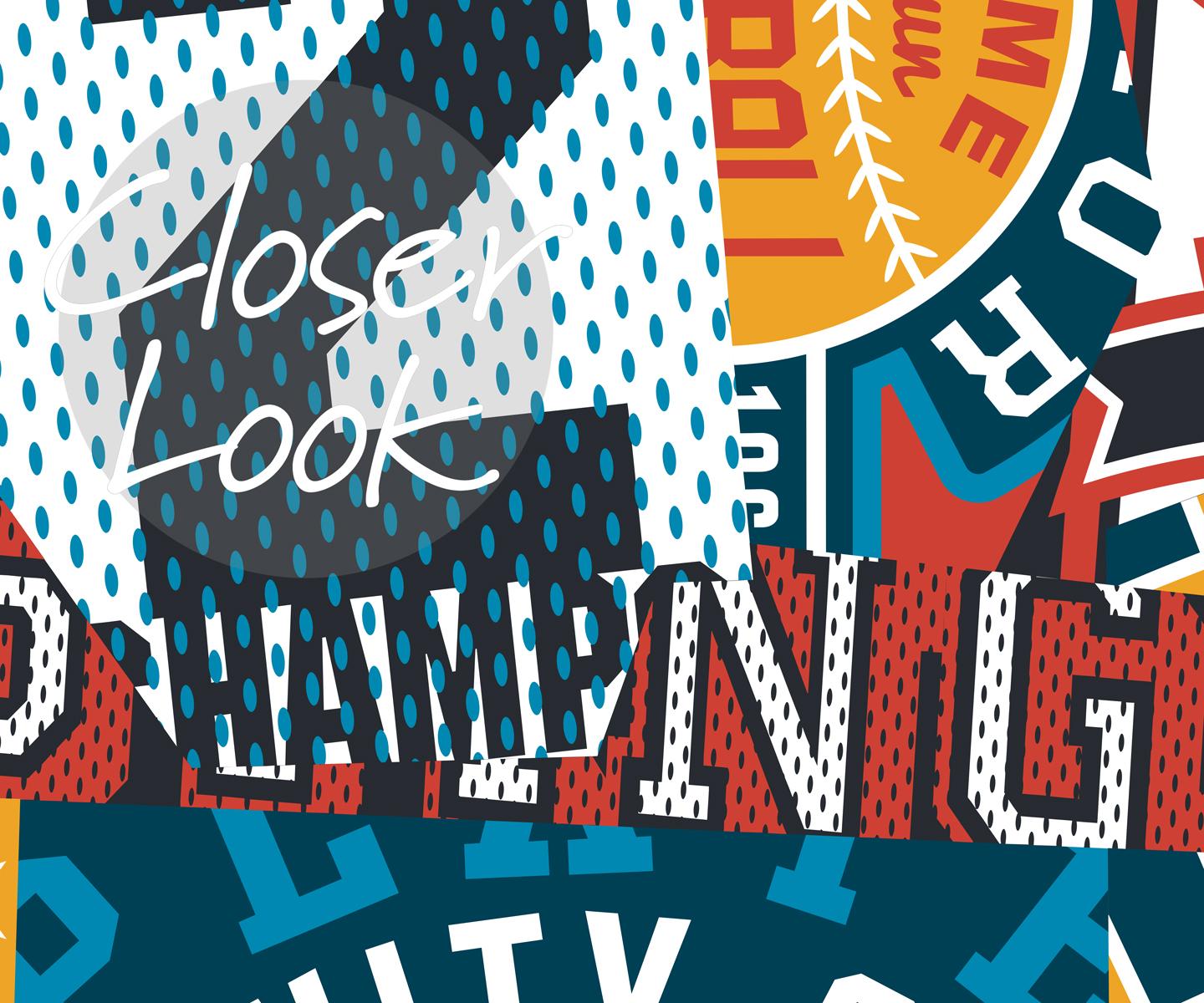 Sport Collage Championship Wallpaper Mural