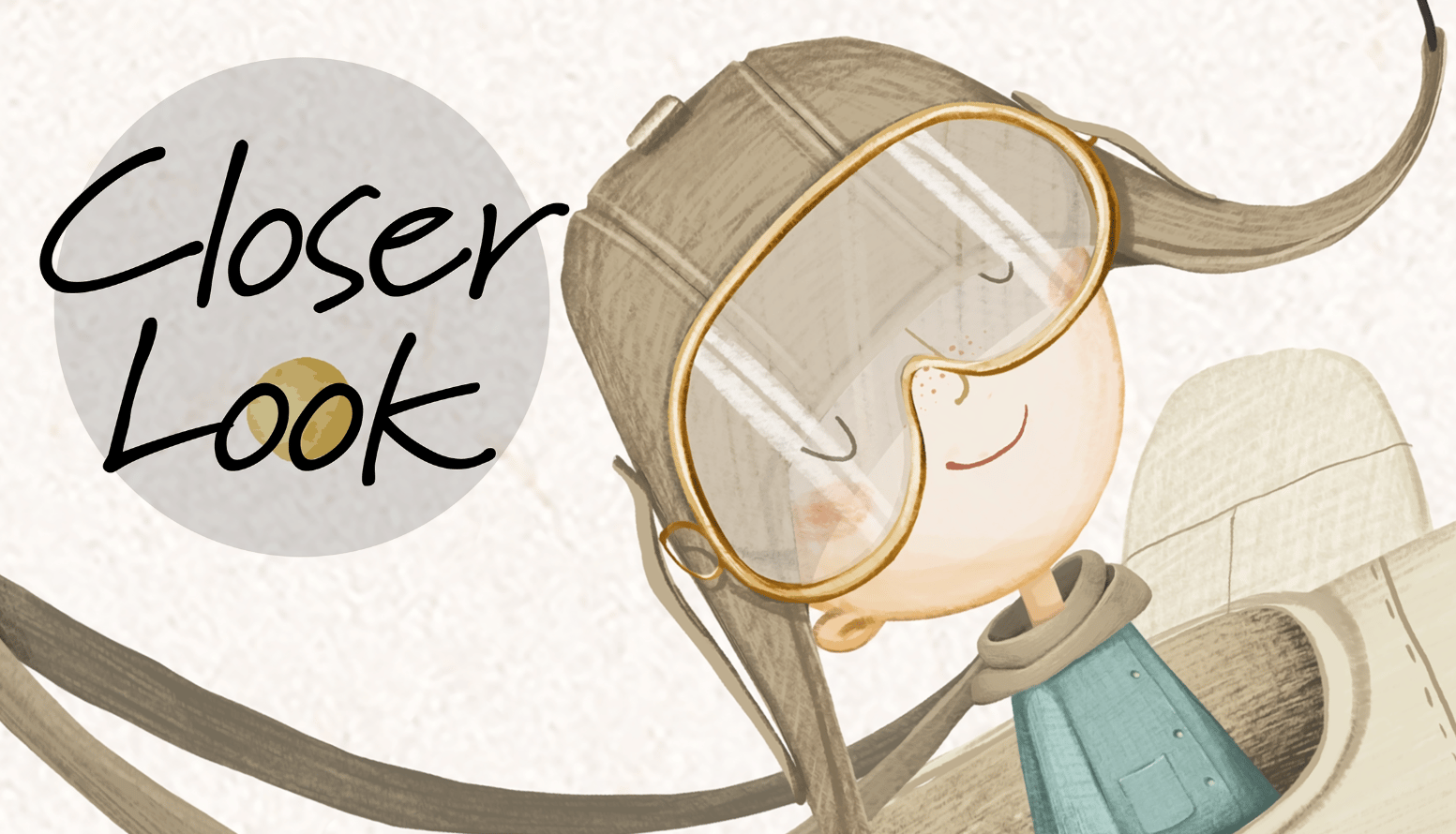 Whimsical Kids Watercolor Airplane with Stars Wallpaper Mural