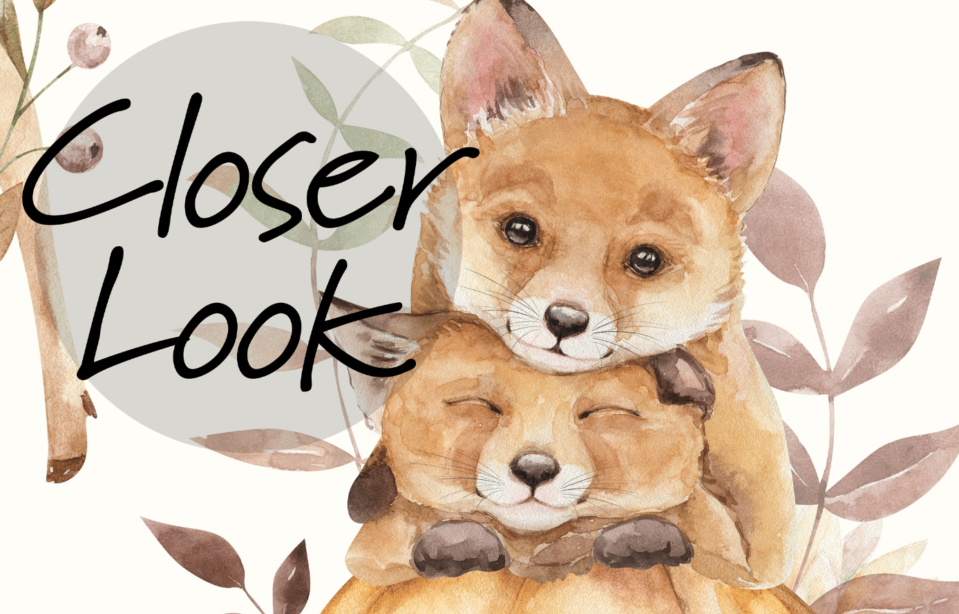 Enchanted Forest Animals Wallpaper Mural