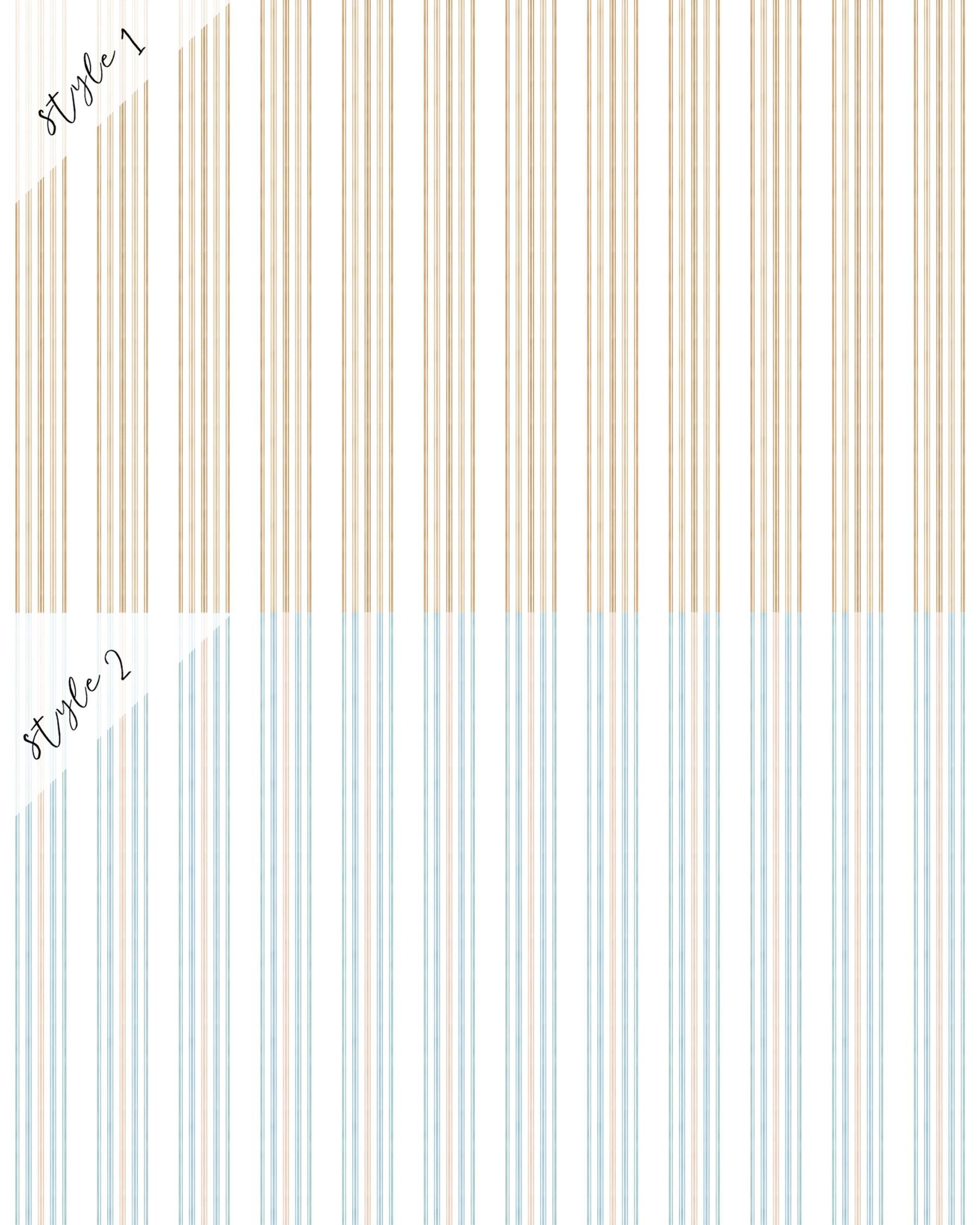 Elegant Vertical Striped Wallpaper Mural