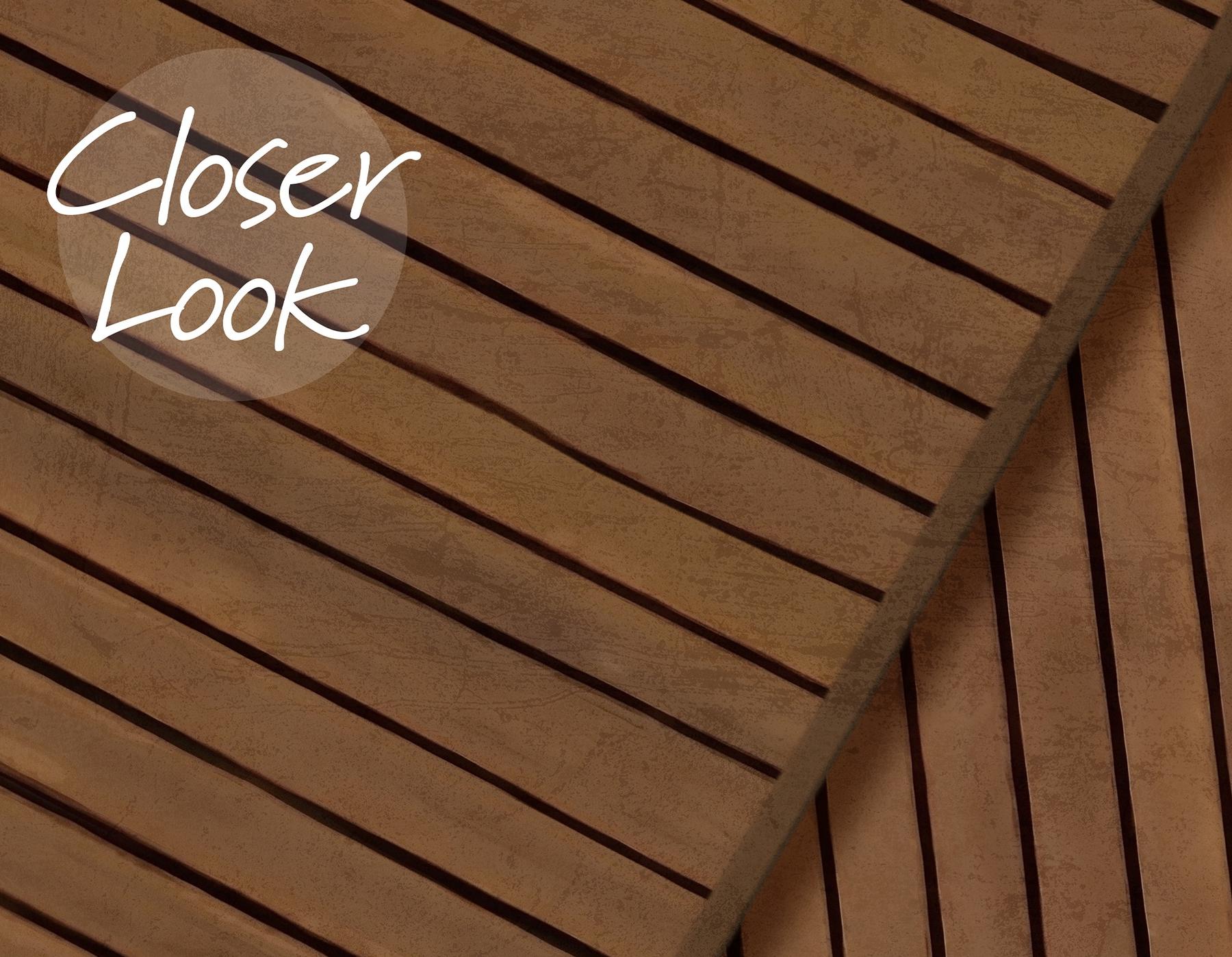 Modern Geometric Wood Effect Wallpaper