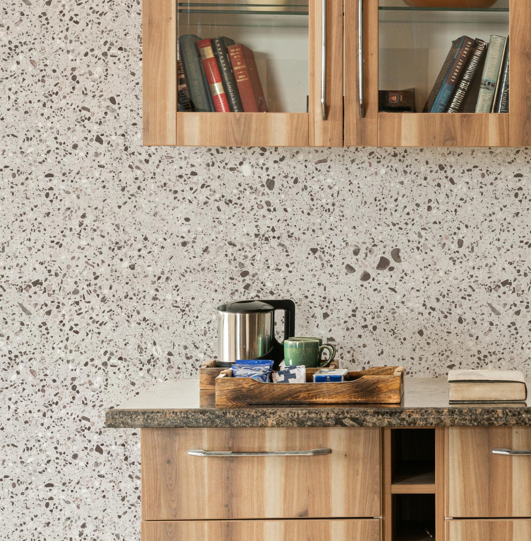 Stylish Terrazzo Stone Wallpaper Mural