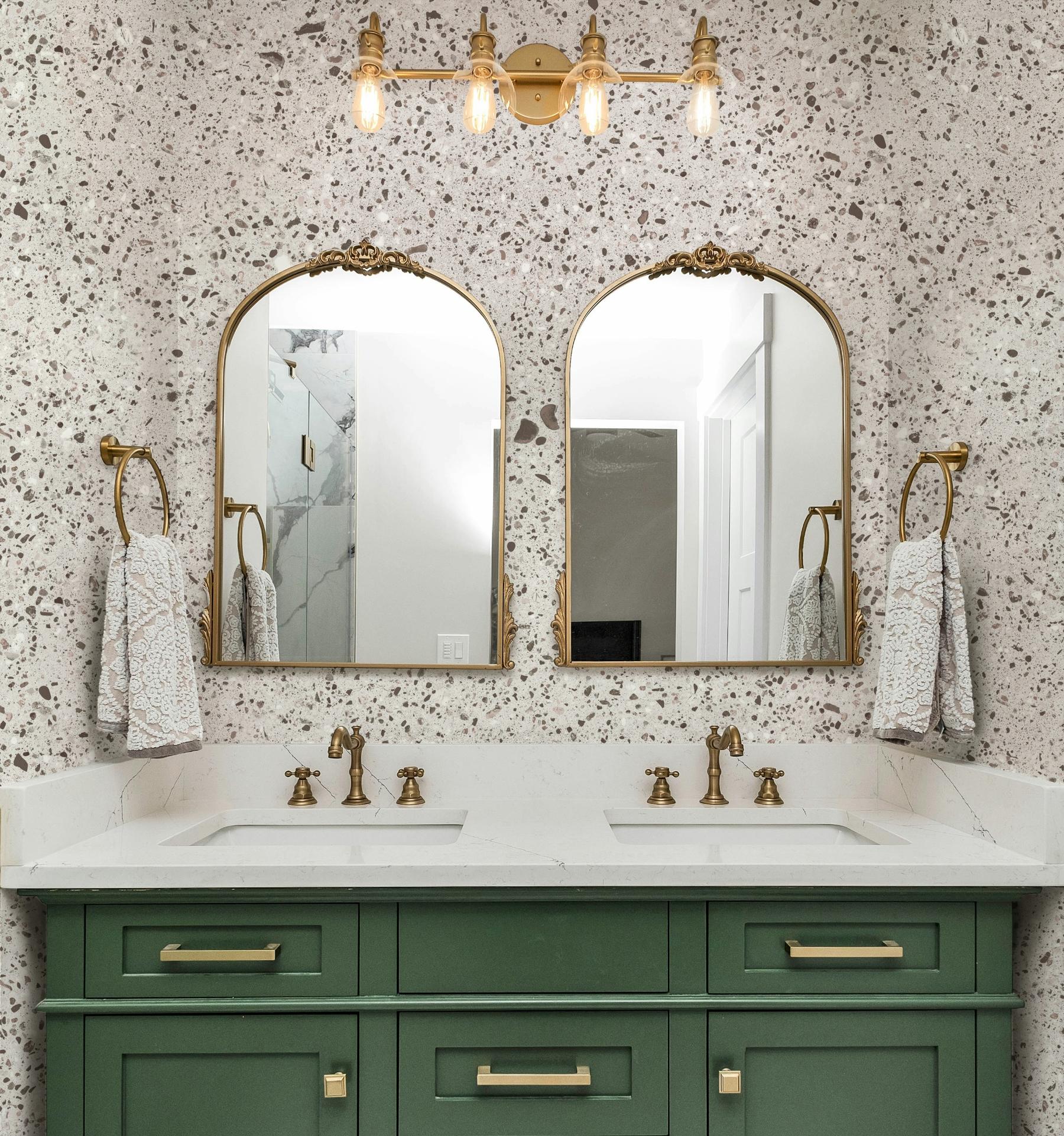 Stylish Terrazzo Stone Wallpaper Mural