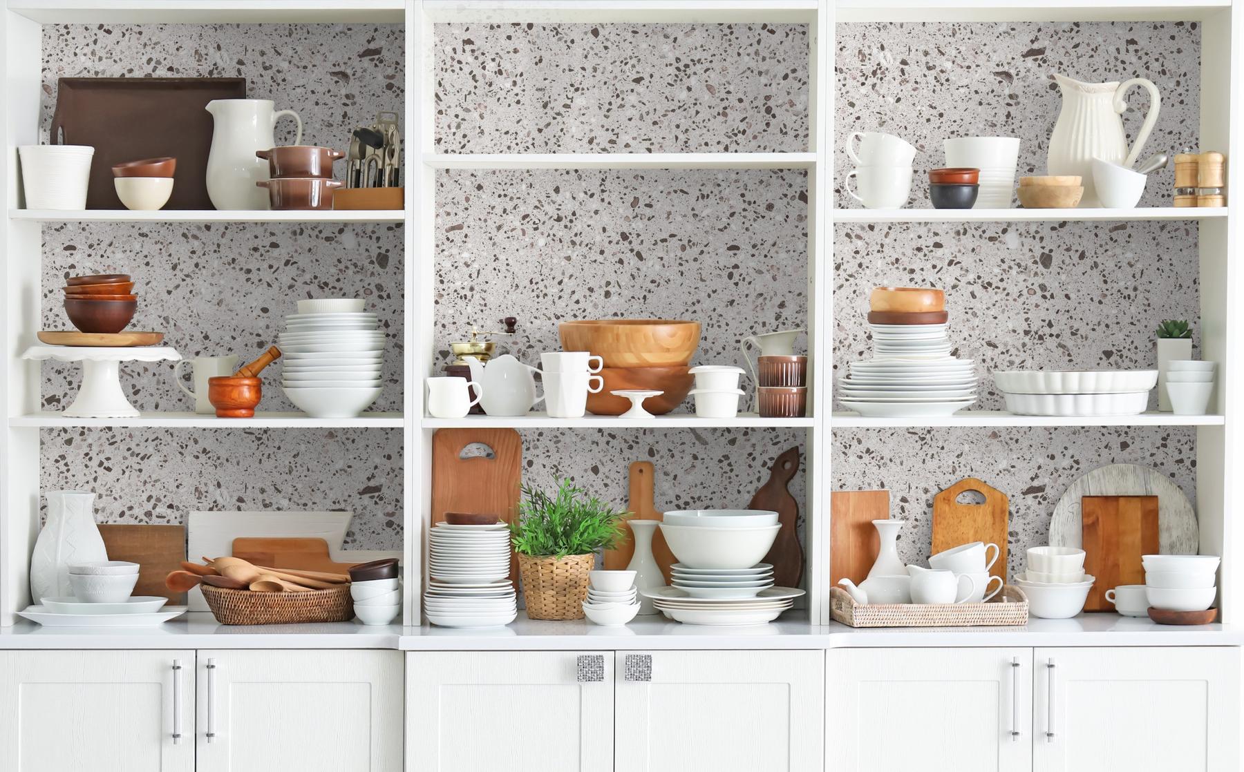 Stylish Terrazzo Stone Wallpaper Mural