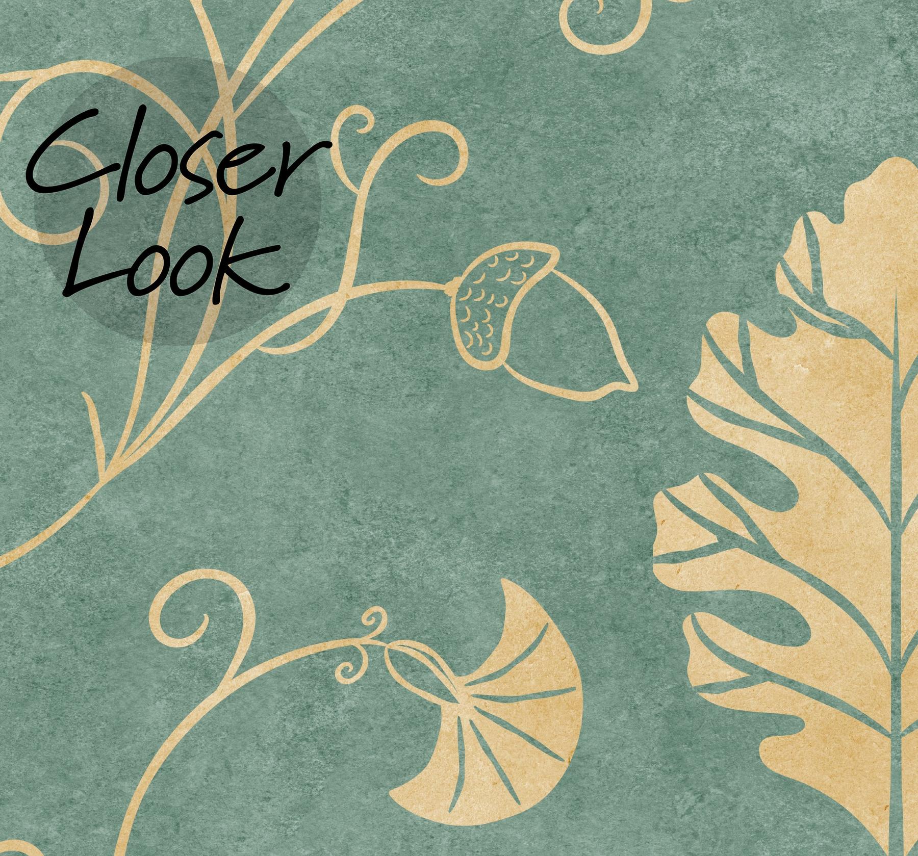 Elegant Floral Vine Pattern Wallpaper Mural