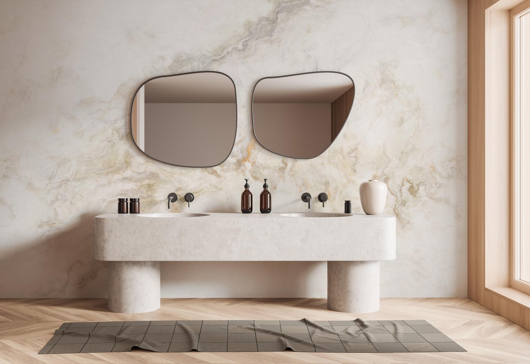 Modern Soft Marble Design Wallpaper Mural