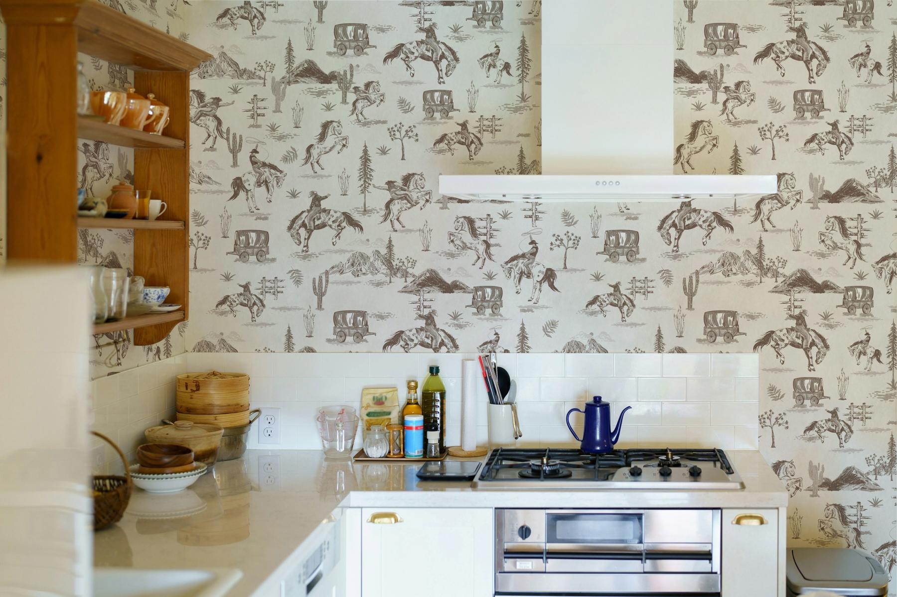 Western Cowboy Horses Adventure Wallpaper Mural