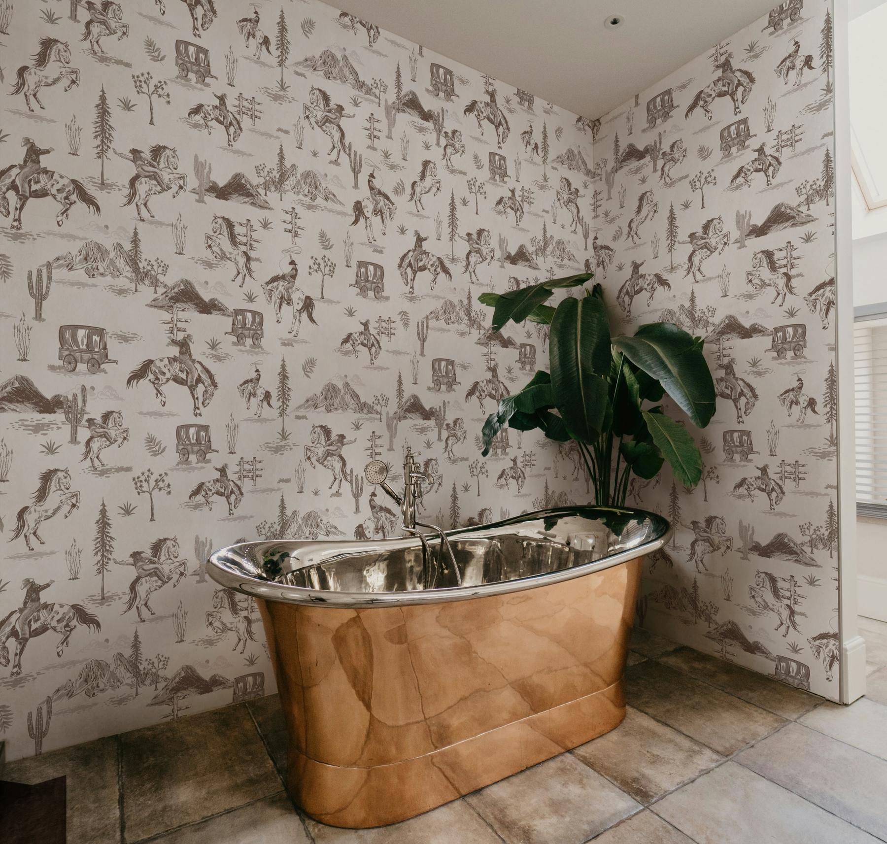 Western Cowboy Horses Adventure Wallpaper Mural