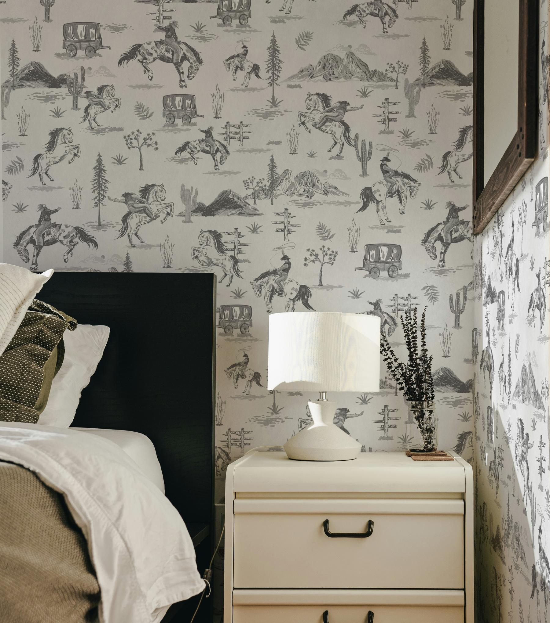 Western Cowboy Horses Adventure Wallpaper Mural