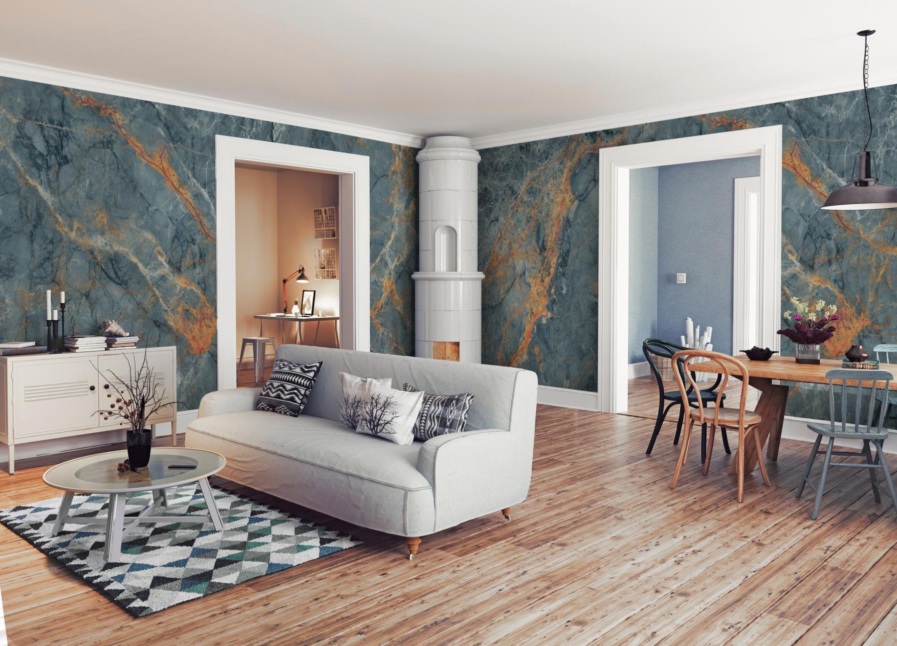Modern Marble Stone Texture Wallpaper Mural
