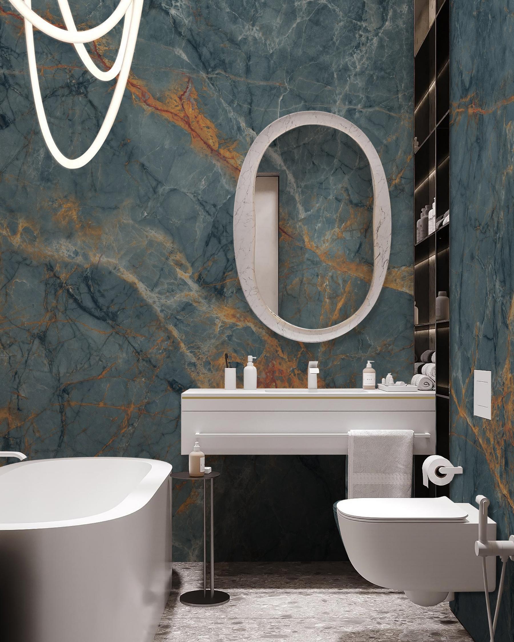 Modern Marble Stone Texture Wallpaper Mural