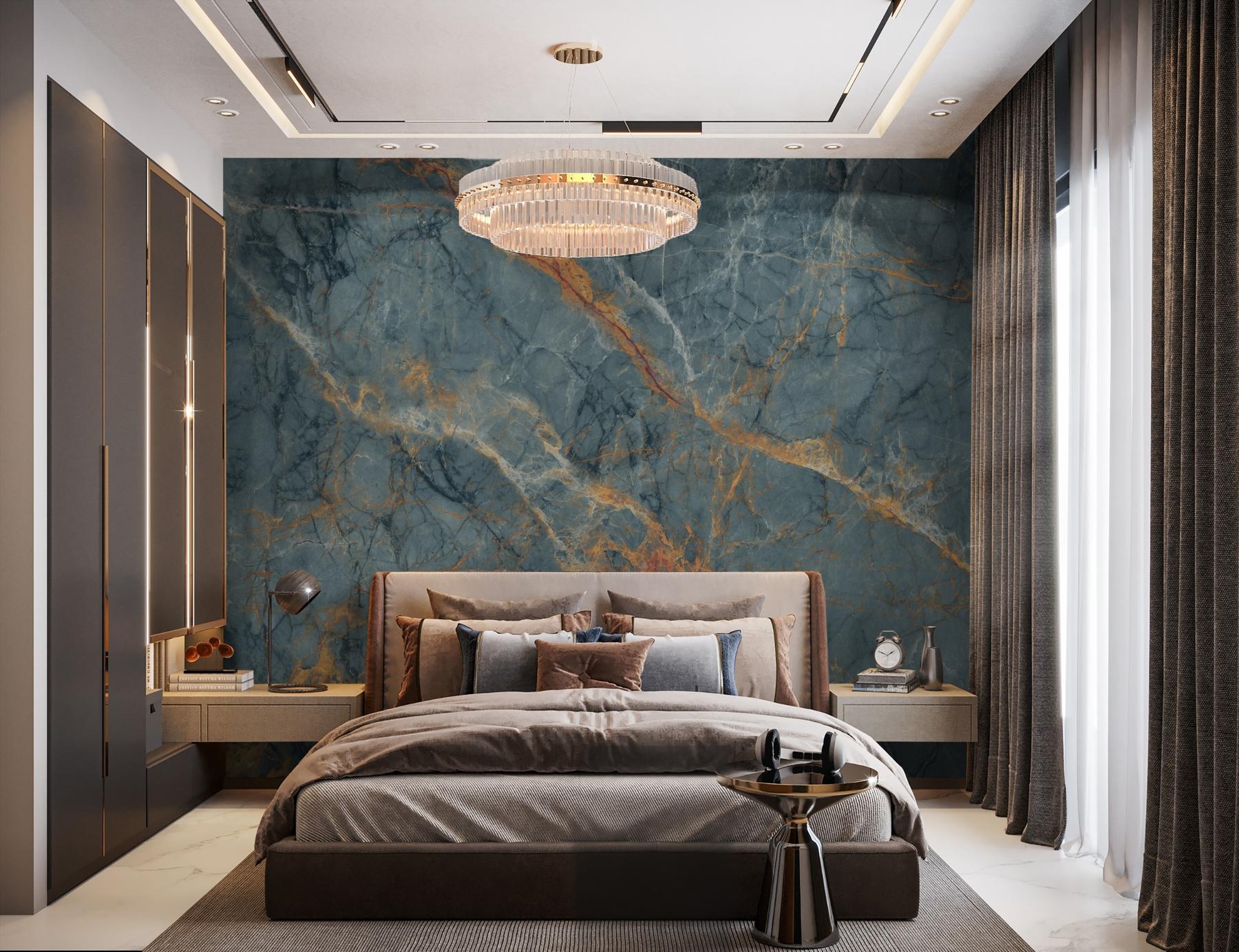 Modern Marble Stone Texture Wallpaper Mural
