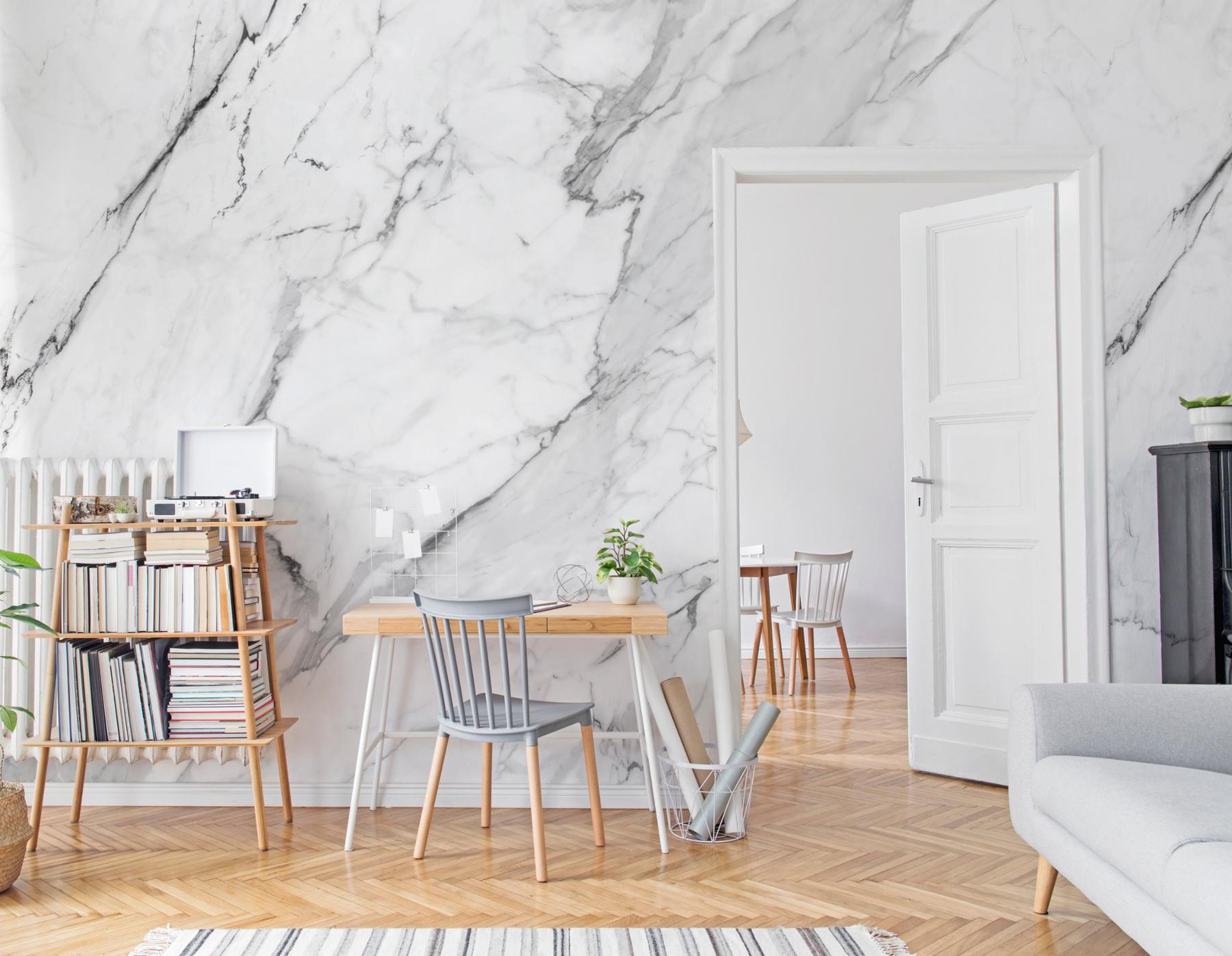 Modern Marble Texture Wallpaper Mural