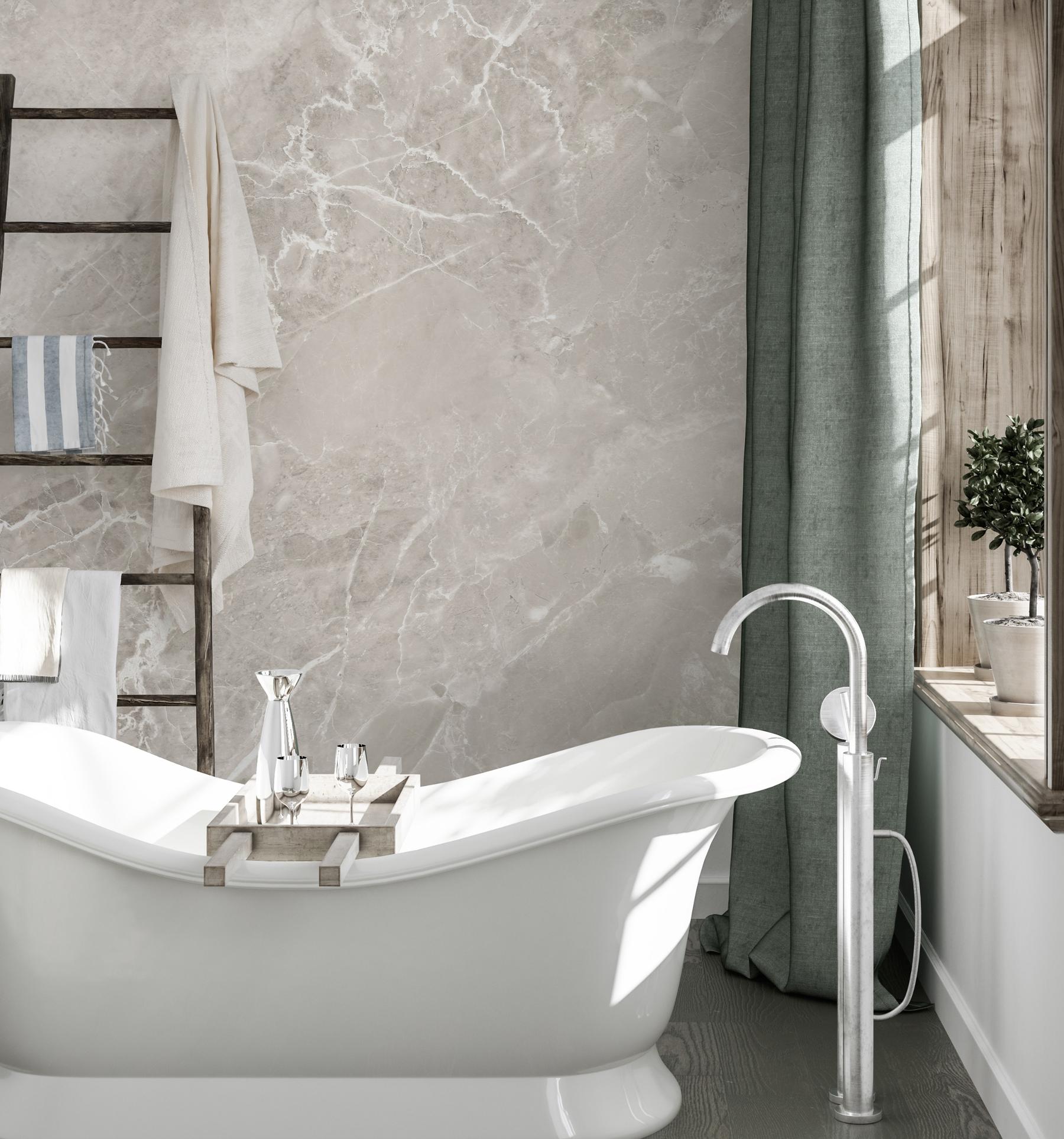 Elegant Soft Tone Marble Texture Wallpaper Mural
