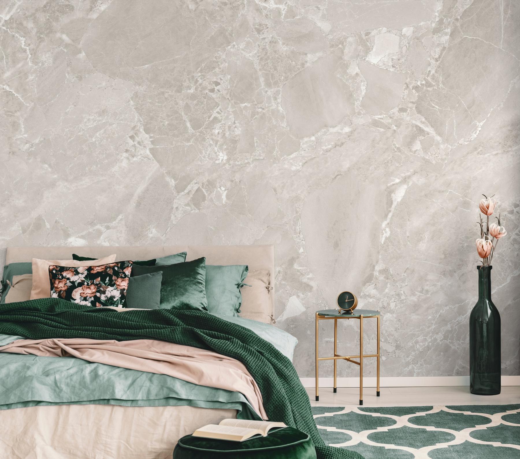 Elegant Soft Tone Marble Texture Wallpaper Mural