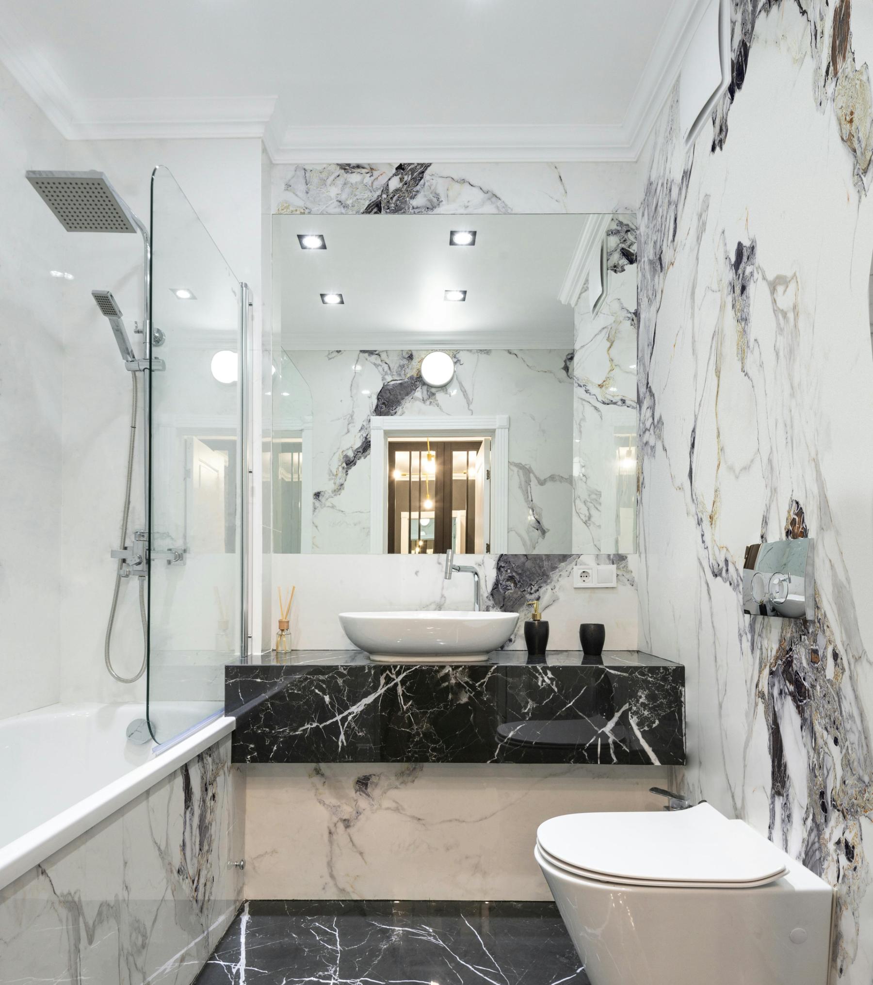 Sophisticated Marble Texture Wallpaper Mural