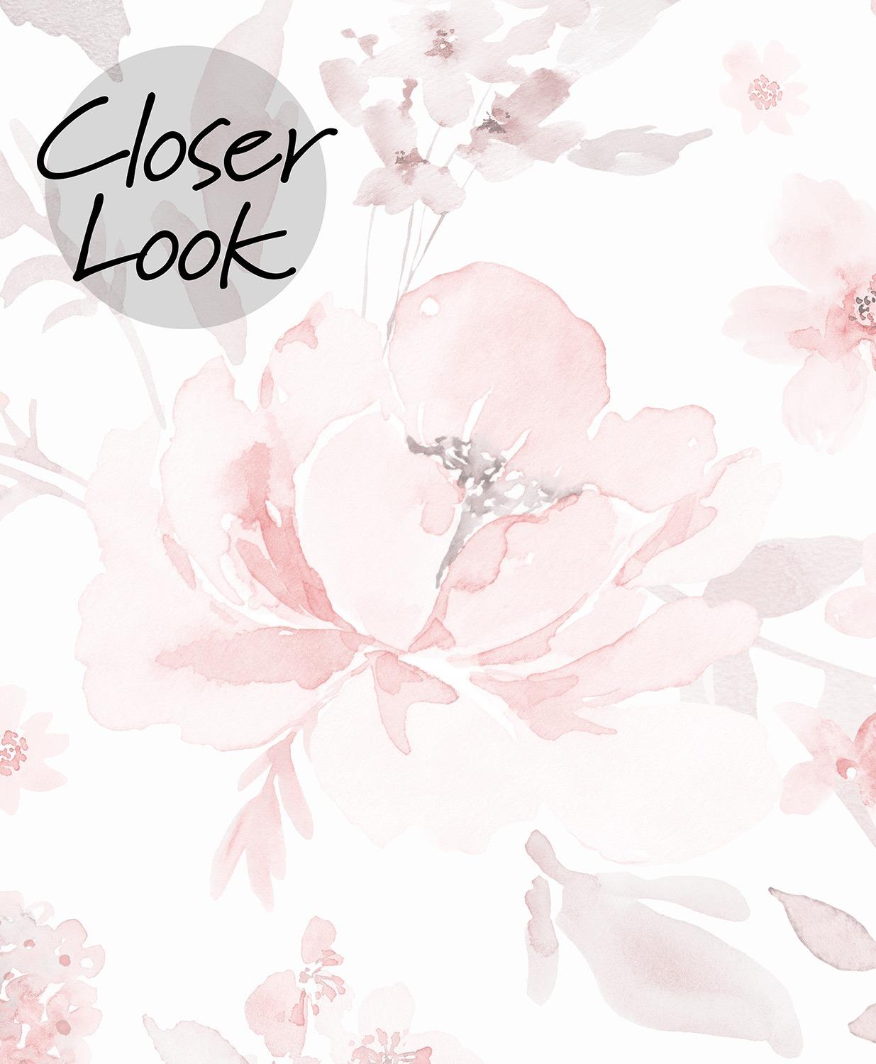 Kids Soft English Floral Wallpaper Mural