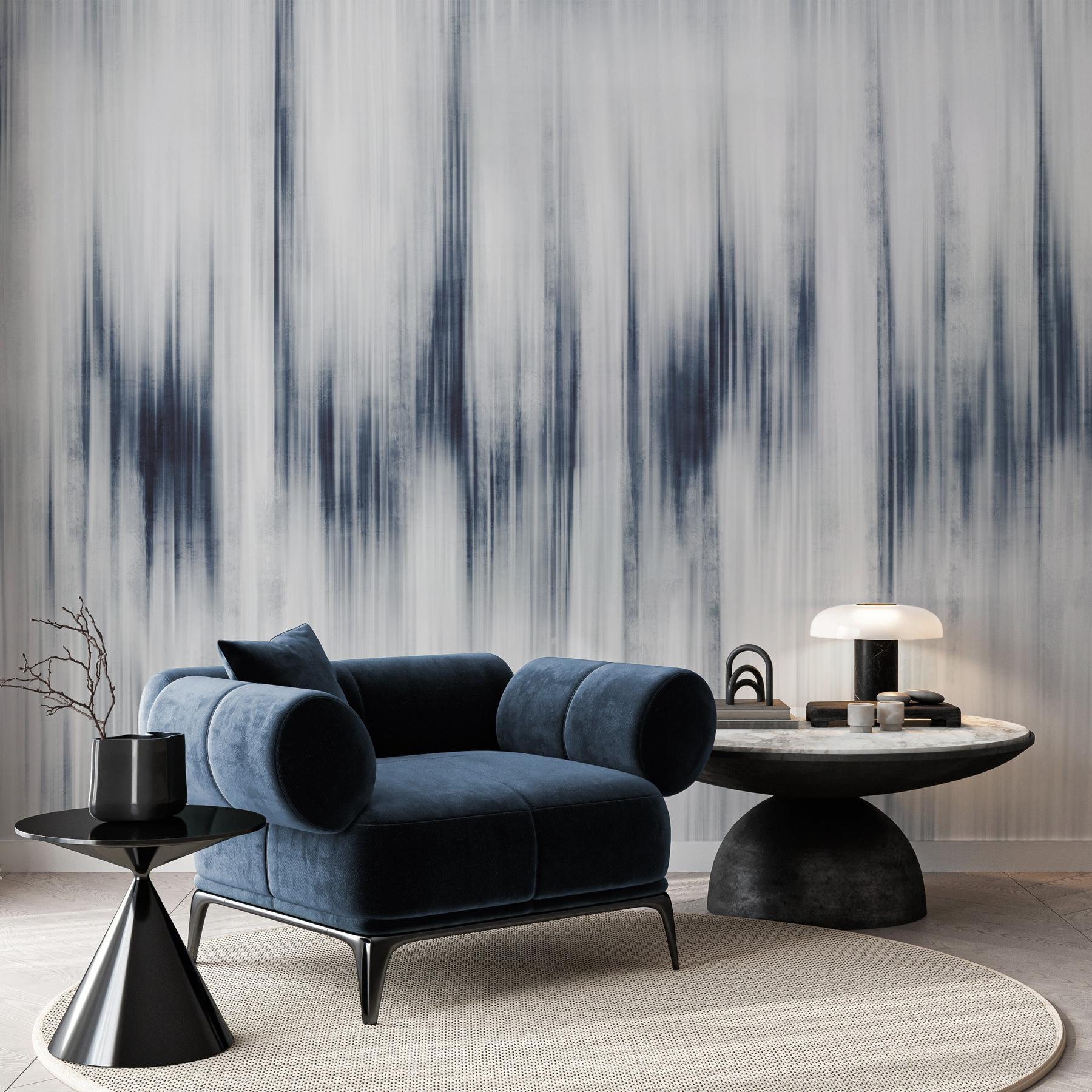 Modern Abstract Color Wash Wallpaper Mural
