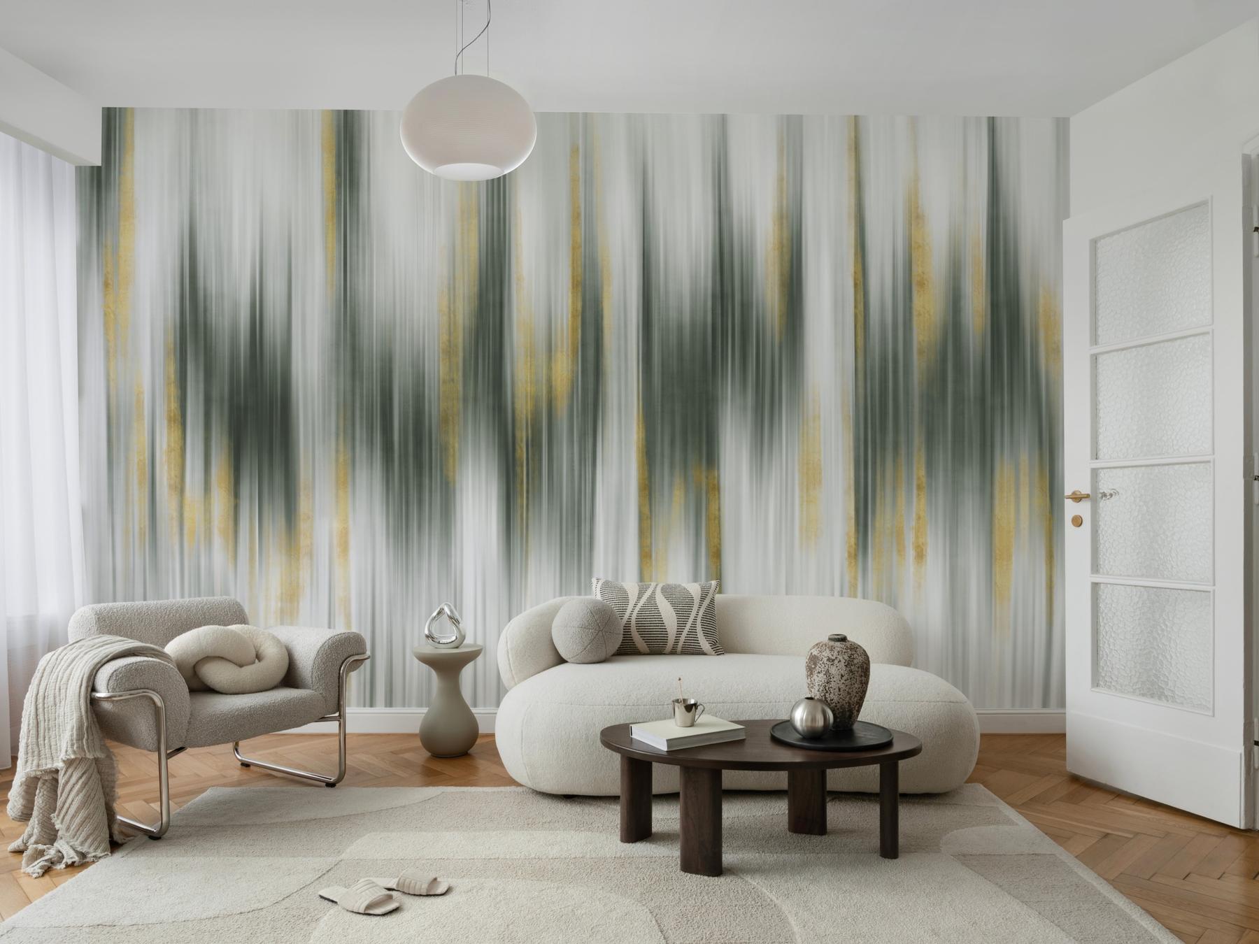 Modern Abstract Color Wash Wallpaper Mural