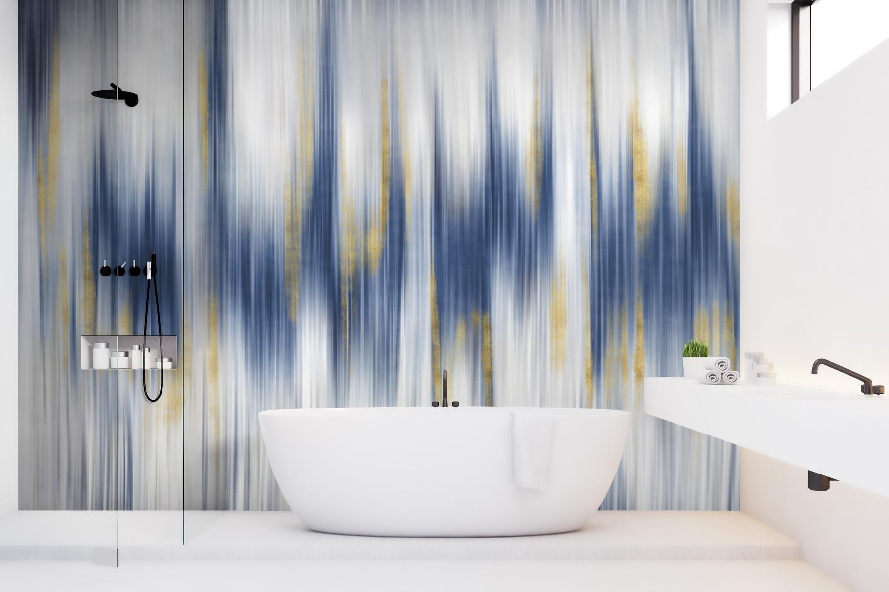 Modern Abstract Color Wash Wallpaper Mural