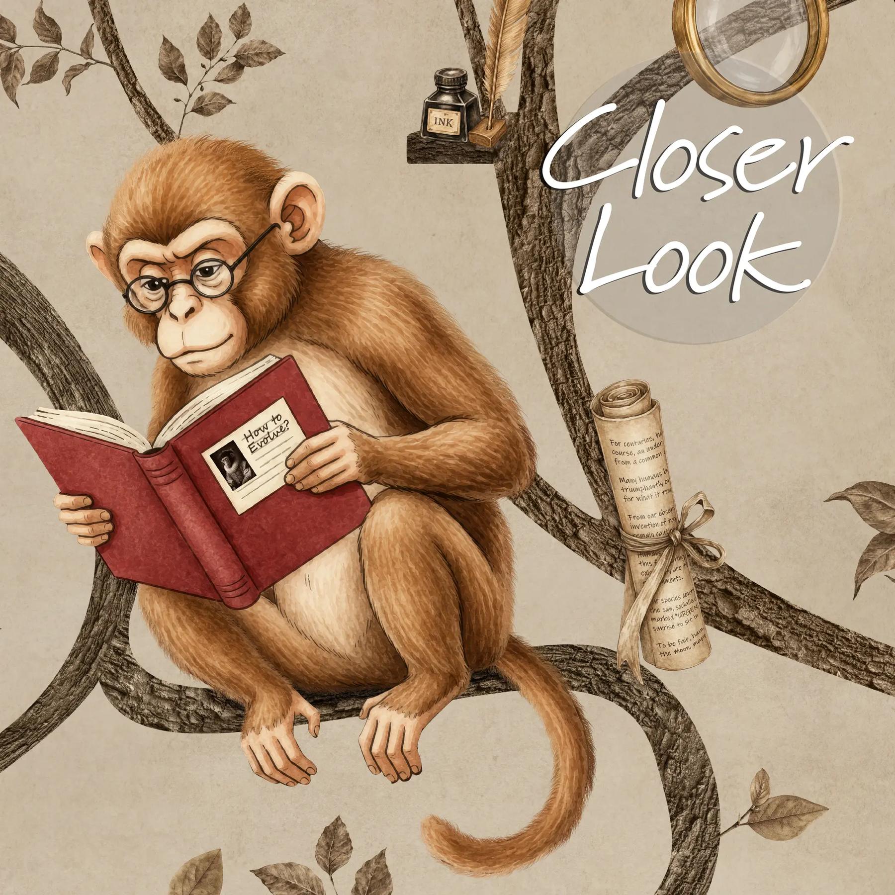 Kids Playful Monkey Forest Wallpaper Mural