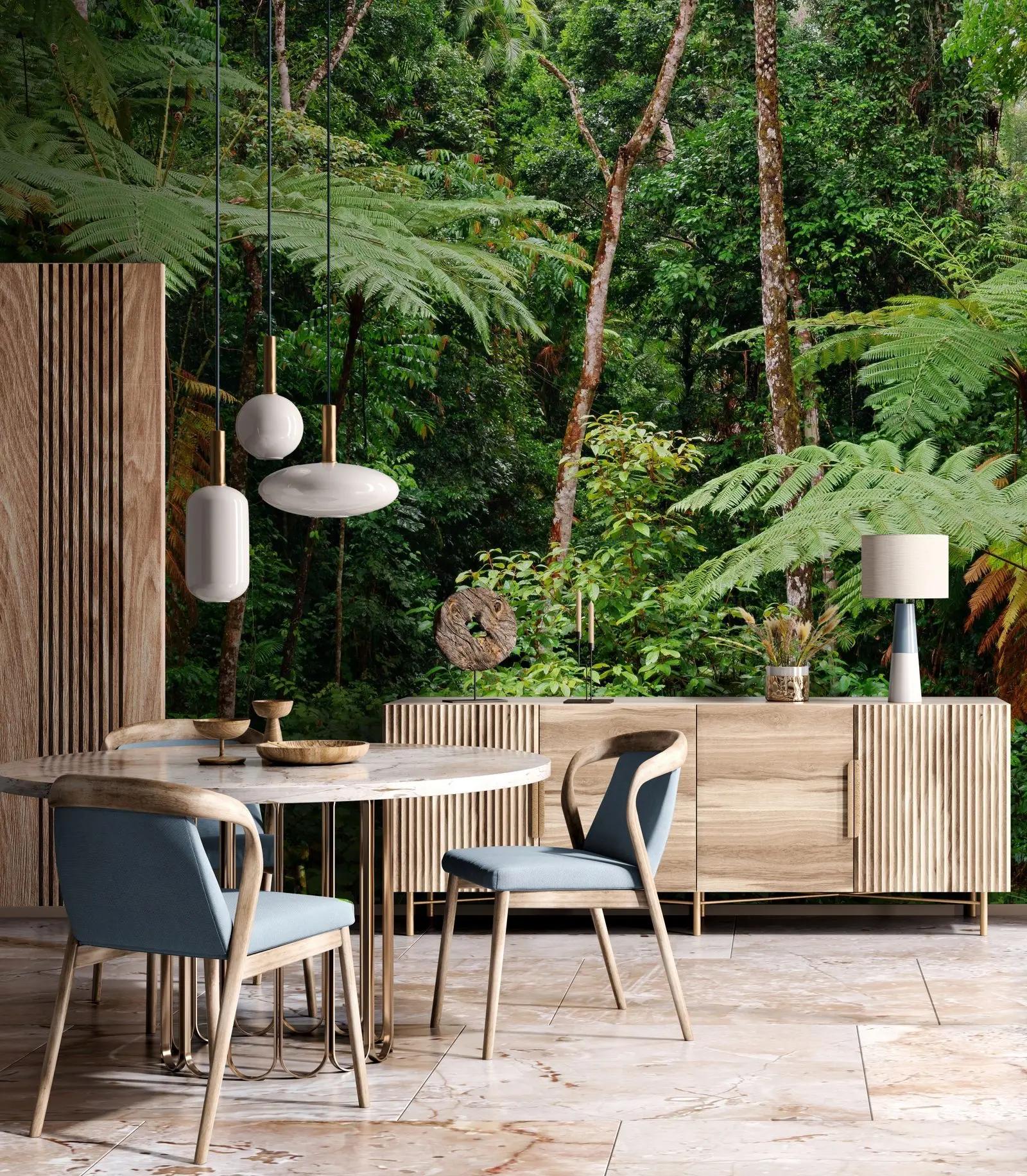 Tropical Rainforest Wallpaper Mural