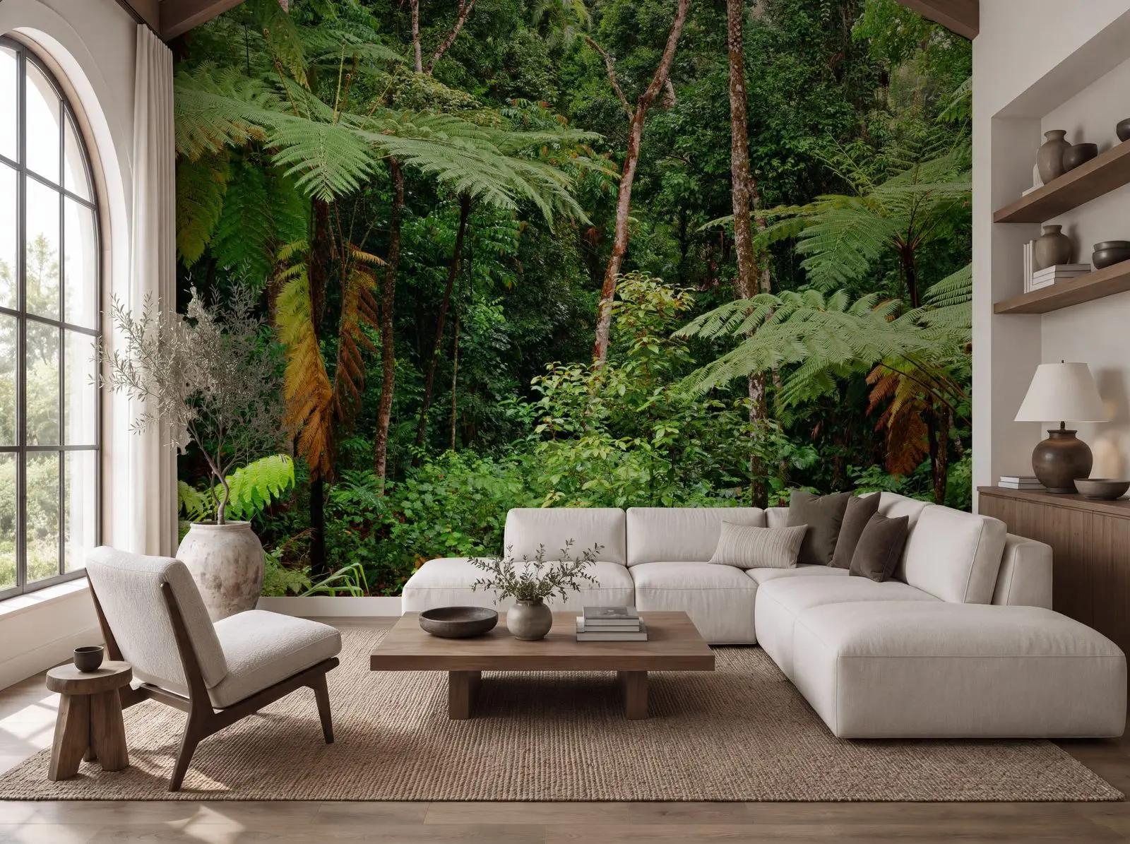 Tropical Rainforest Wallpaper Mural