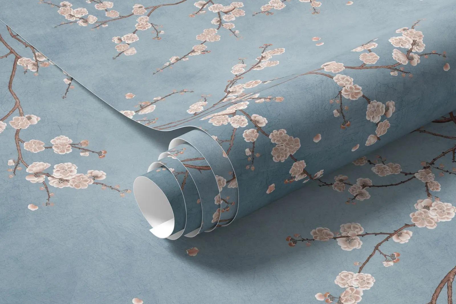 Blush Cherry Blossom Wallpaper Mural