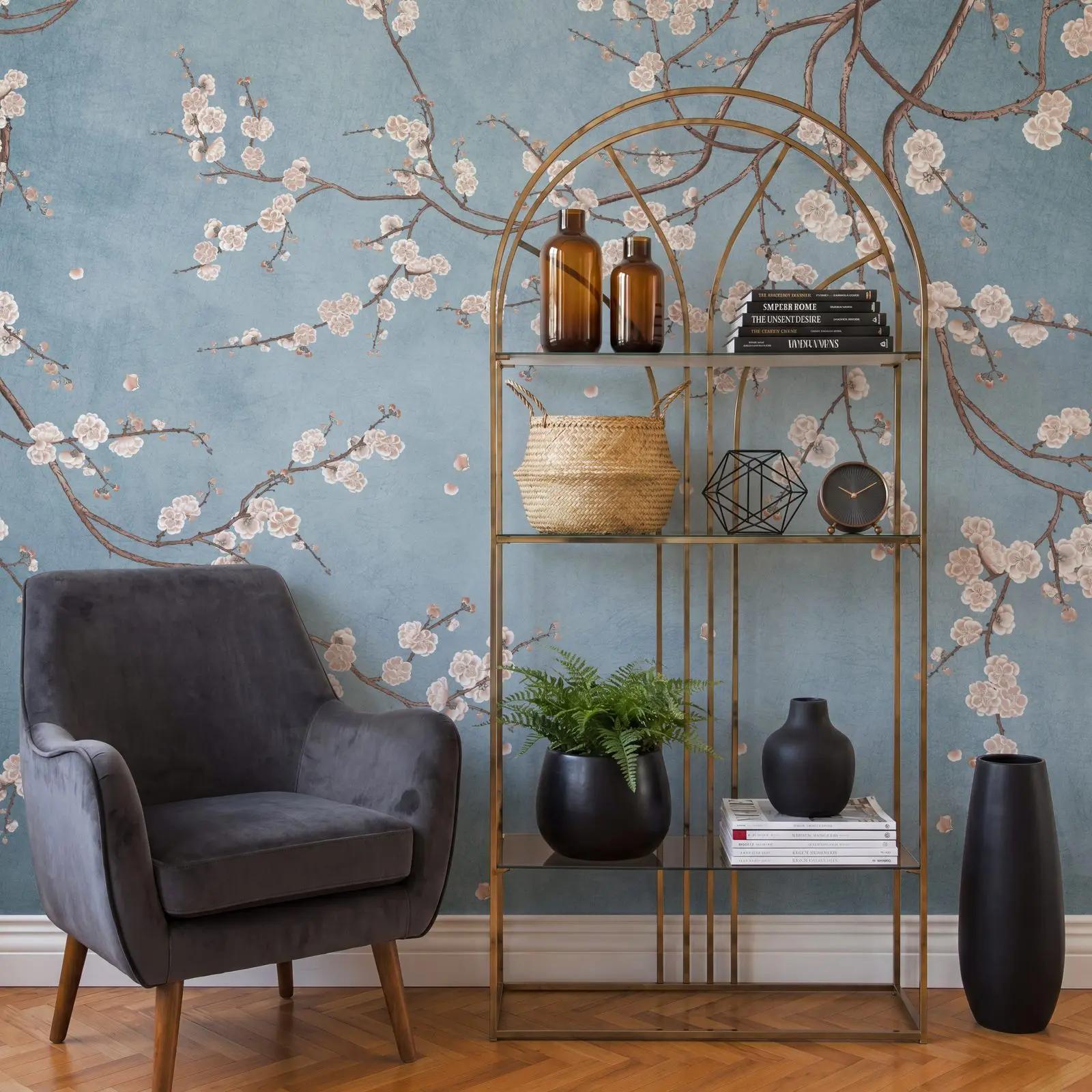 Blush Cherry Blossom Wallpaper Mural