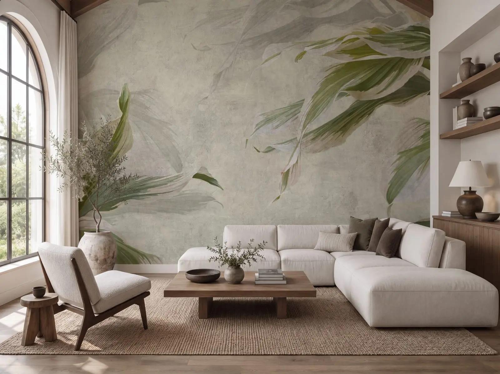 Tropical Foliage Wallpaper Mural